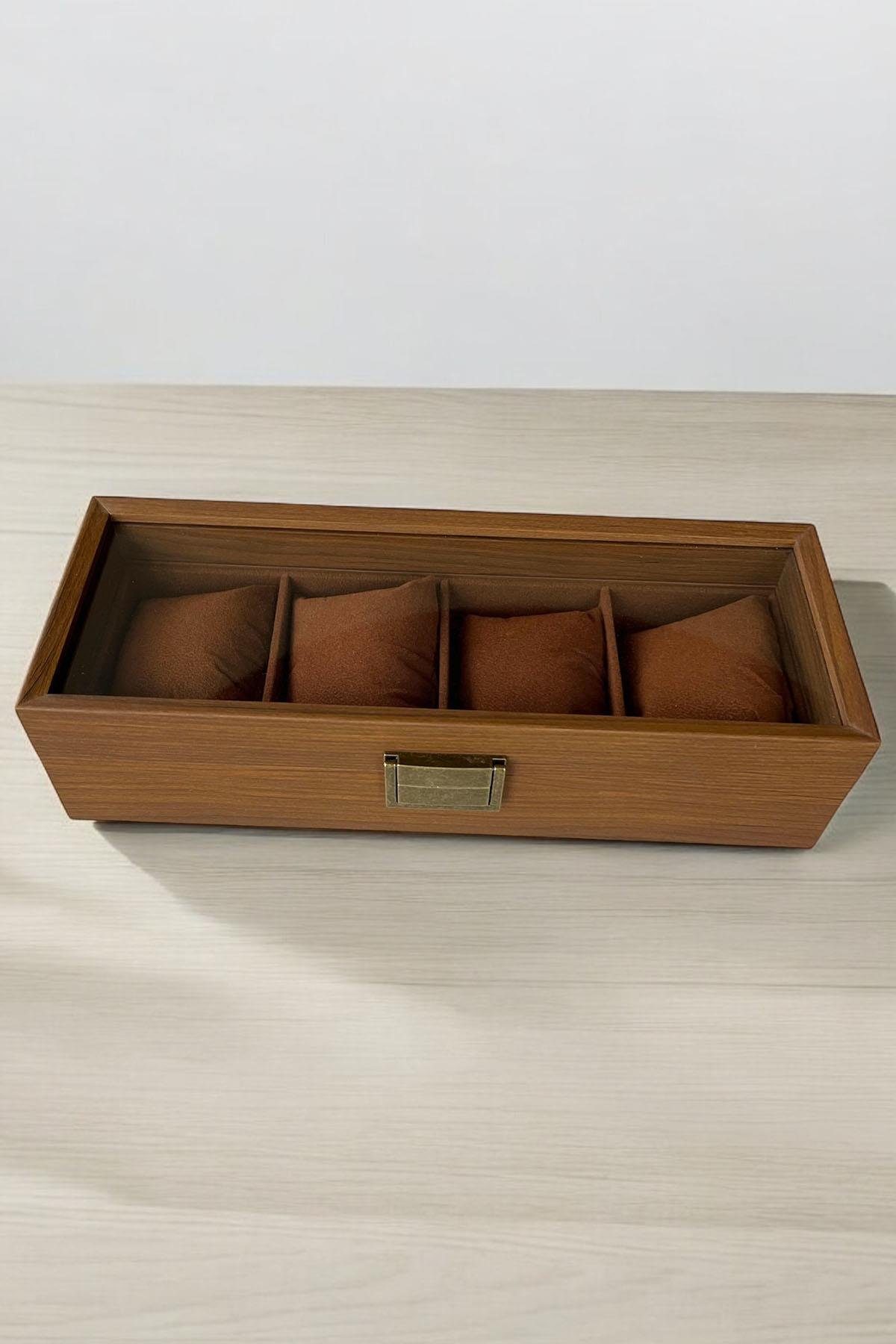 Kahve Renk Takı/Saat Organizeri