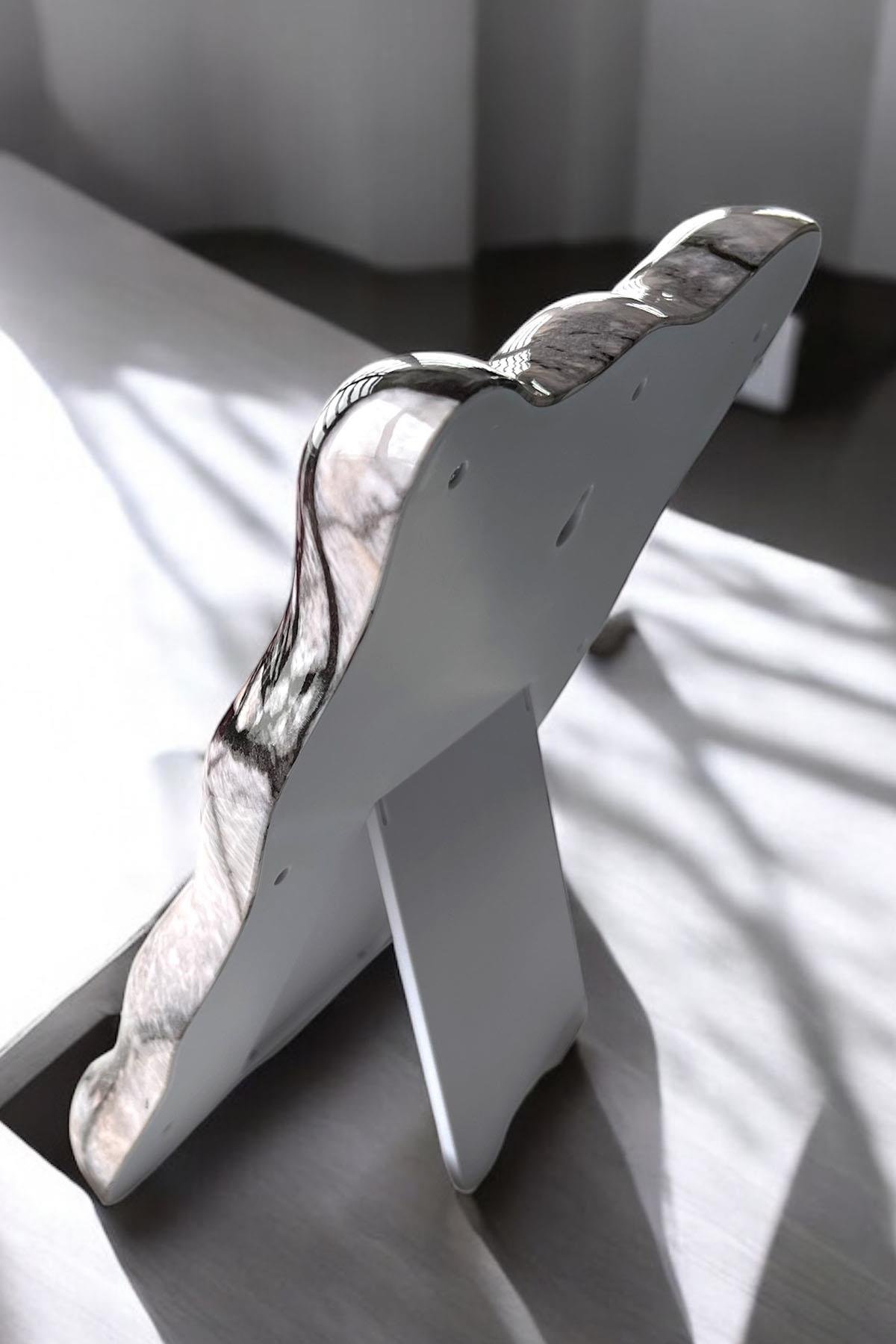 Karışık Renk Çerçeve Detaylı Masa Aynası