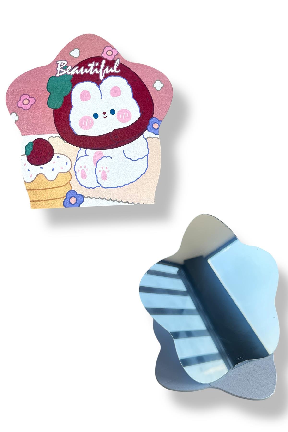 Karışık Renk Karışık Figürlü Masa Aynası