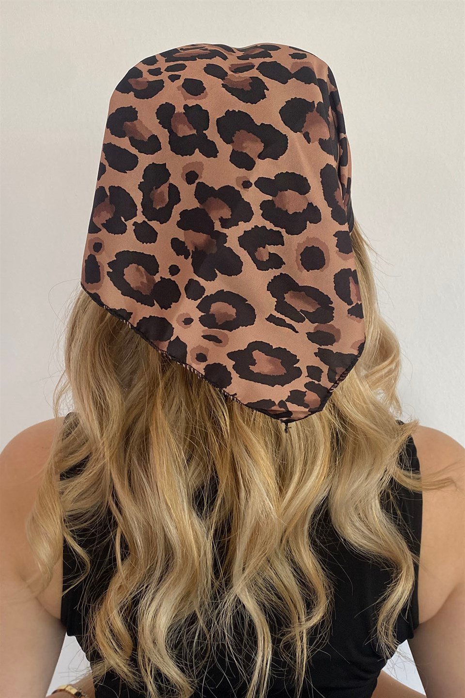 Leopar Desenli Fular