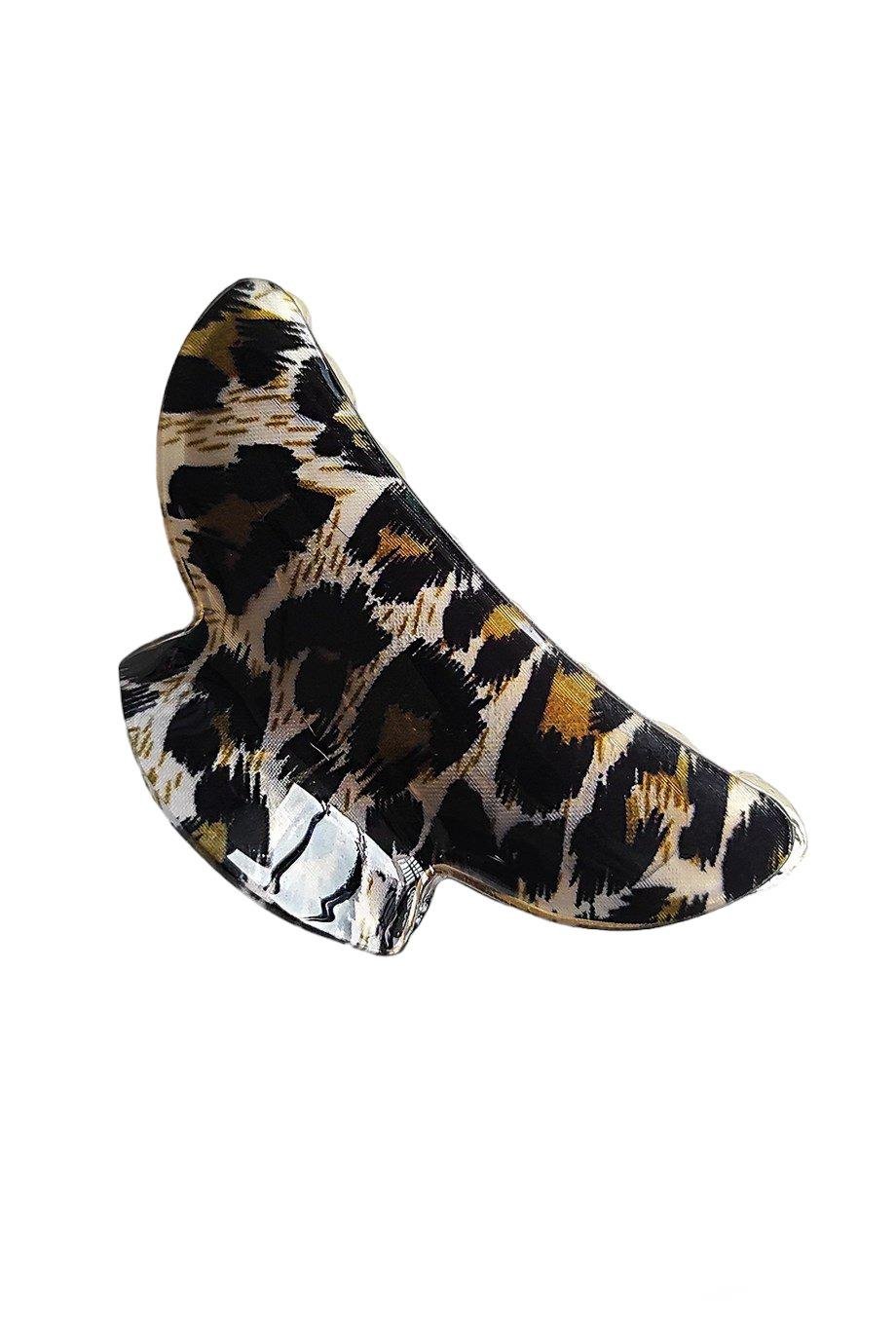 Leopar Desenli Mandal Toka