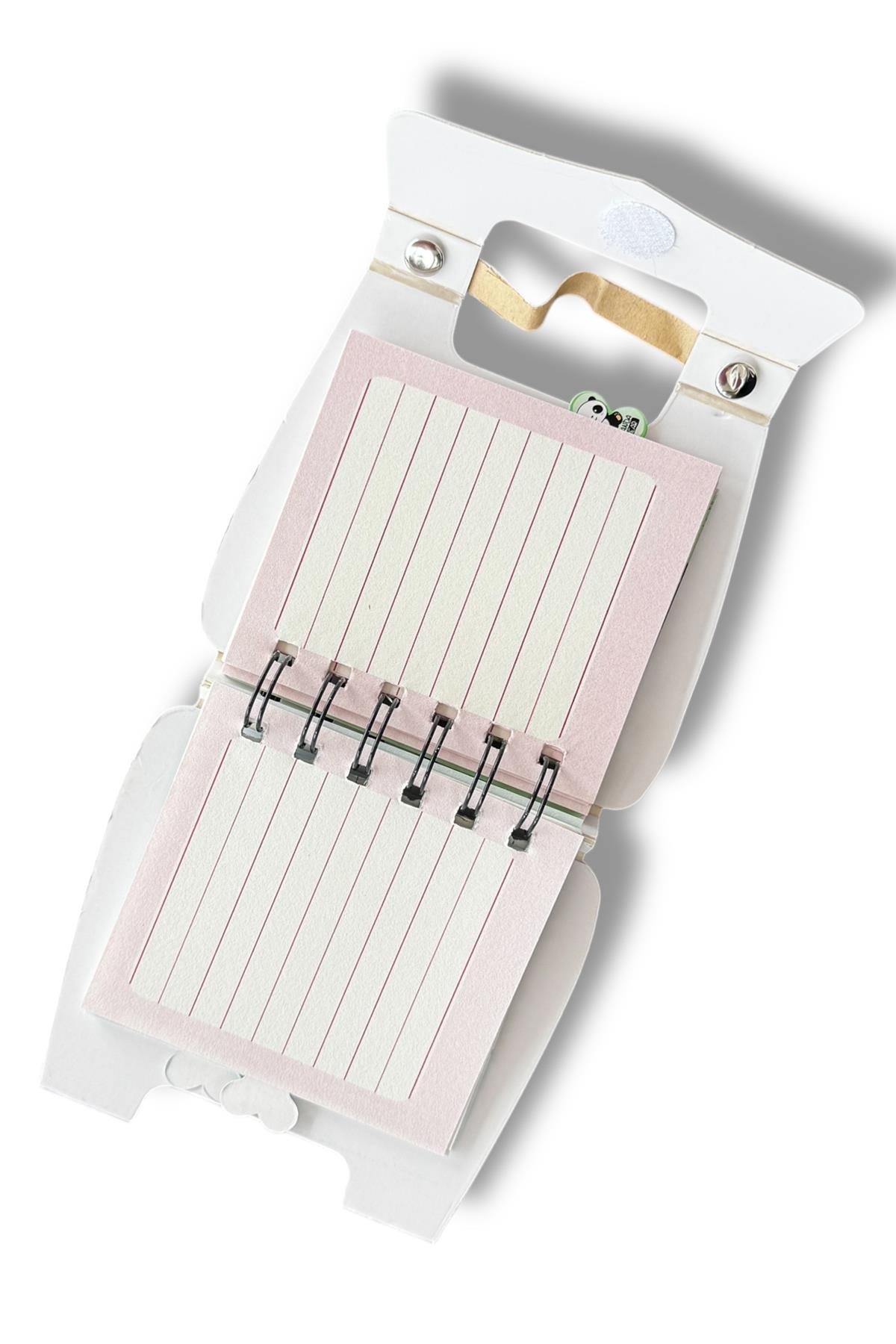 Mavi Renk Panda Figürlü Not Defteri