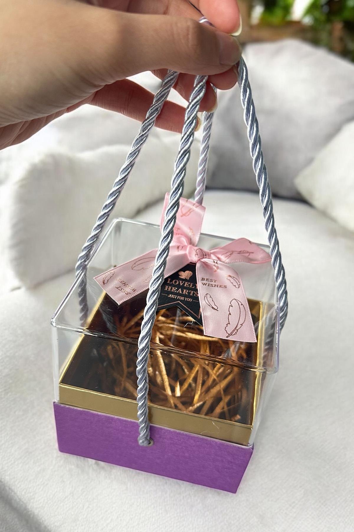 Mor Renk Hediye Kutusu