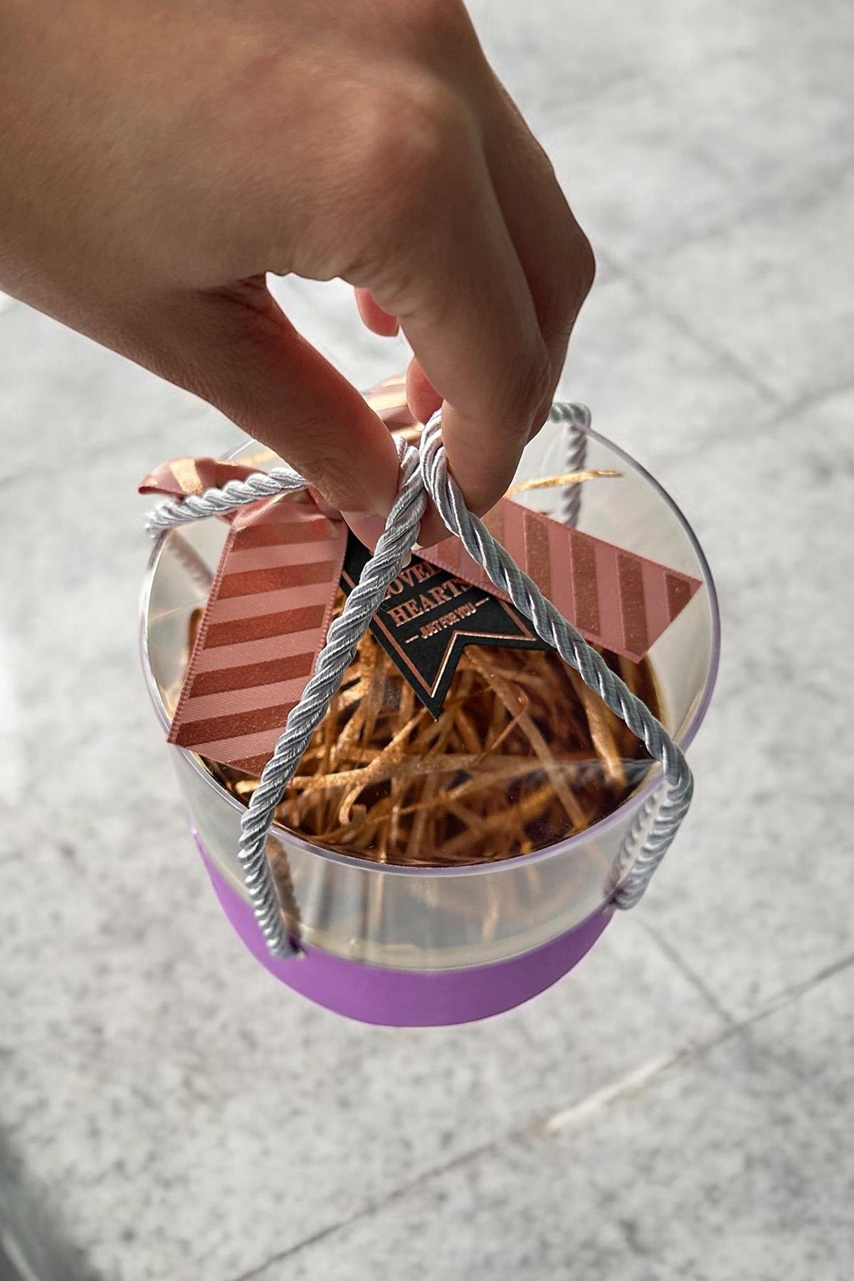 Mor Renk Hediye Kutusu