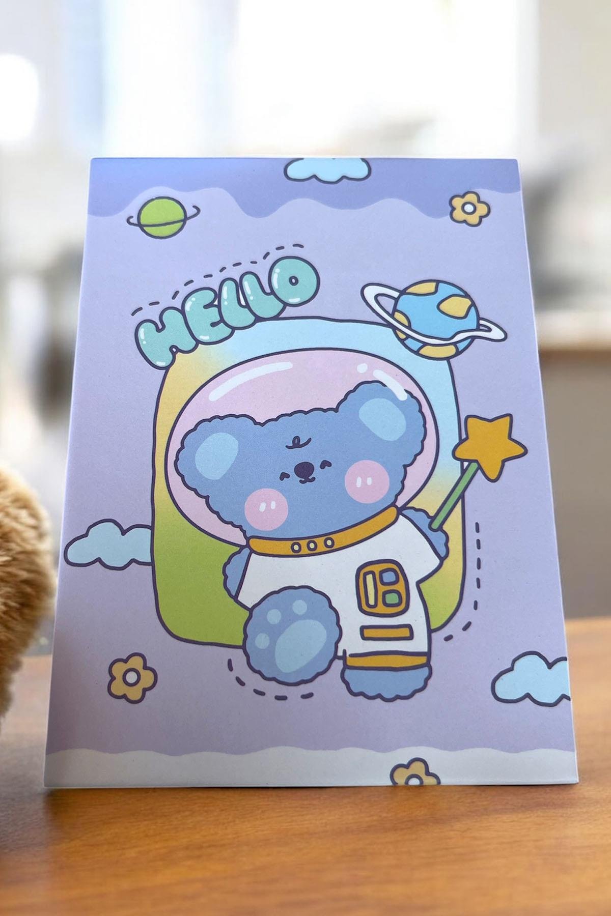 Mor Renk Karışık Figürlü Masa Aynası