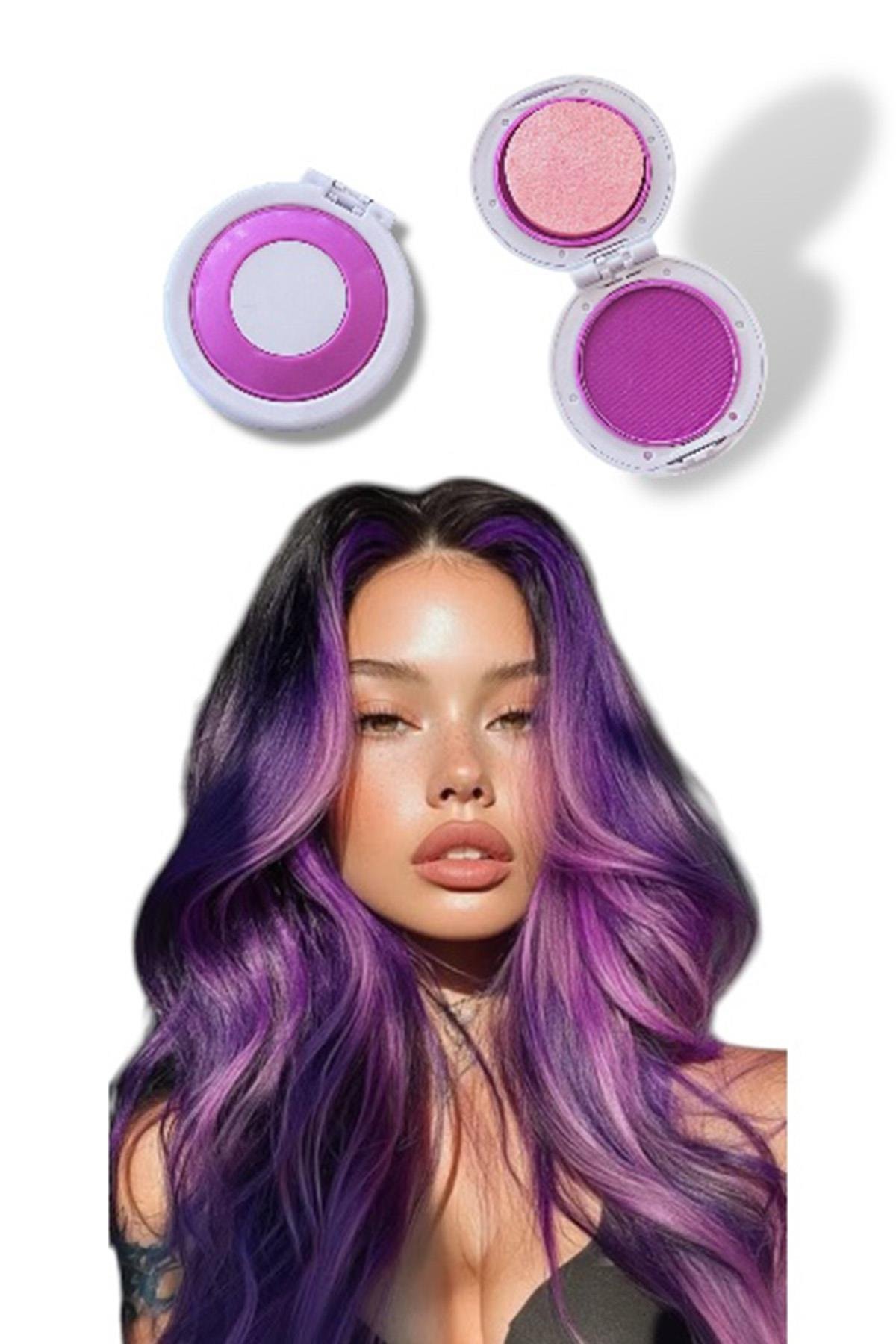 Mor Renk Saç Tebeşiri