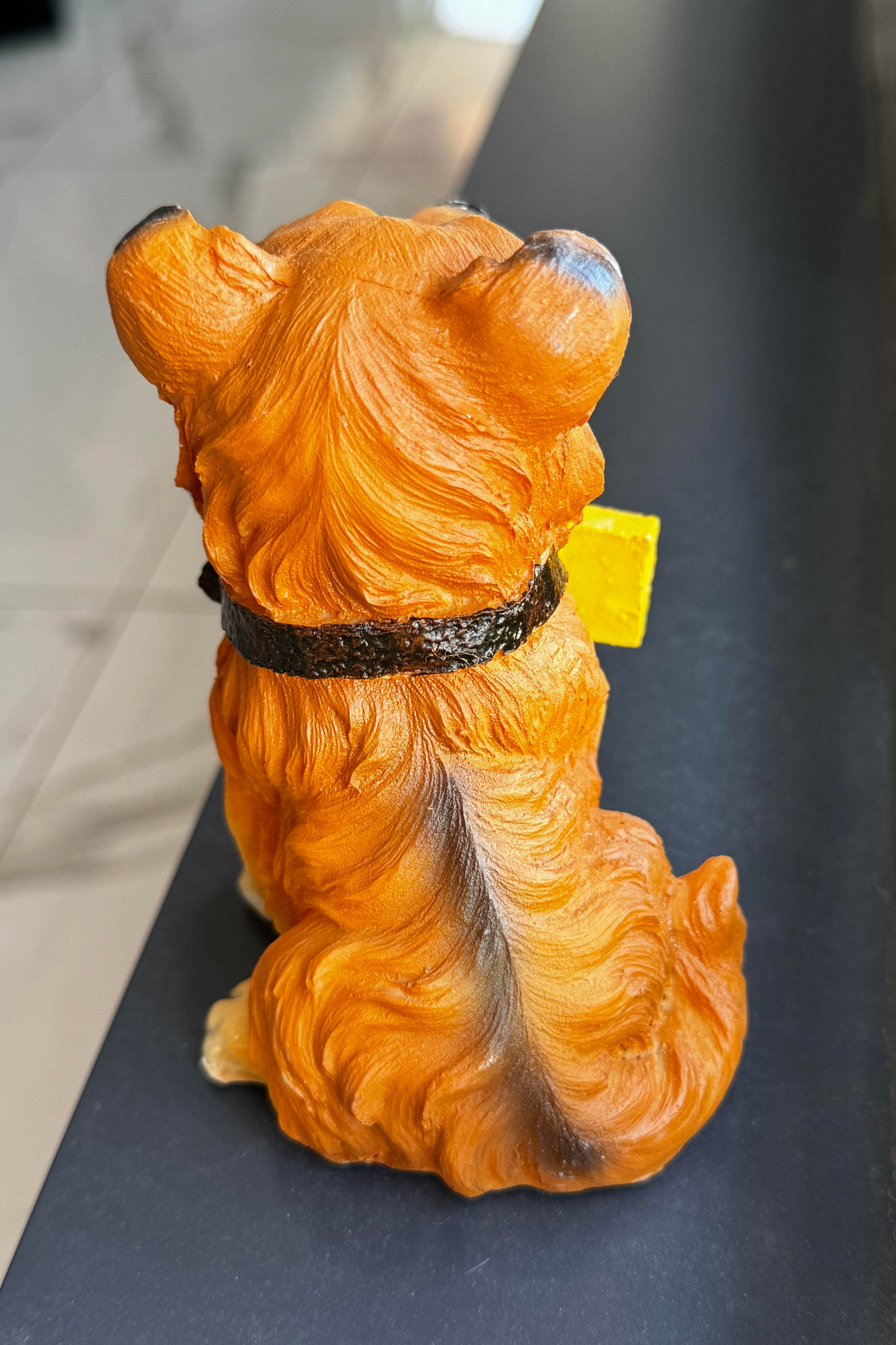 Orta Boy Süs Eşyası Köpek Figürlü Hoşgeldin Yazılı Biblo