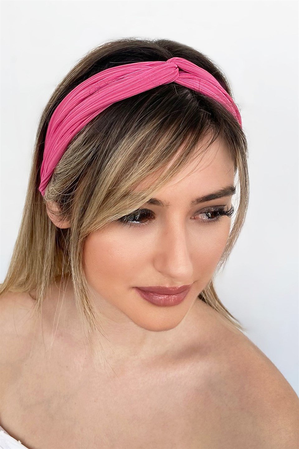 Pembe Renk Bandana