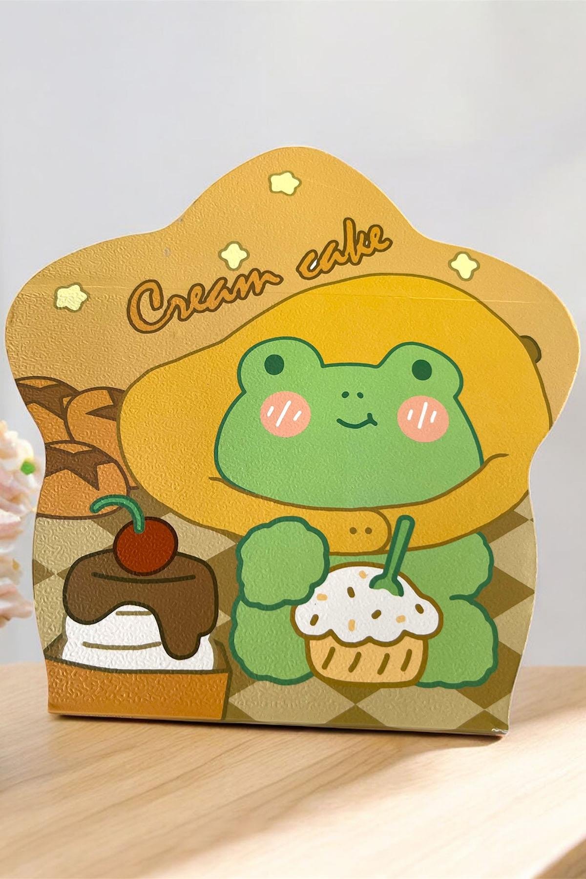 Sarı Renk Karışık Figürlü Masa Aynası