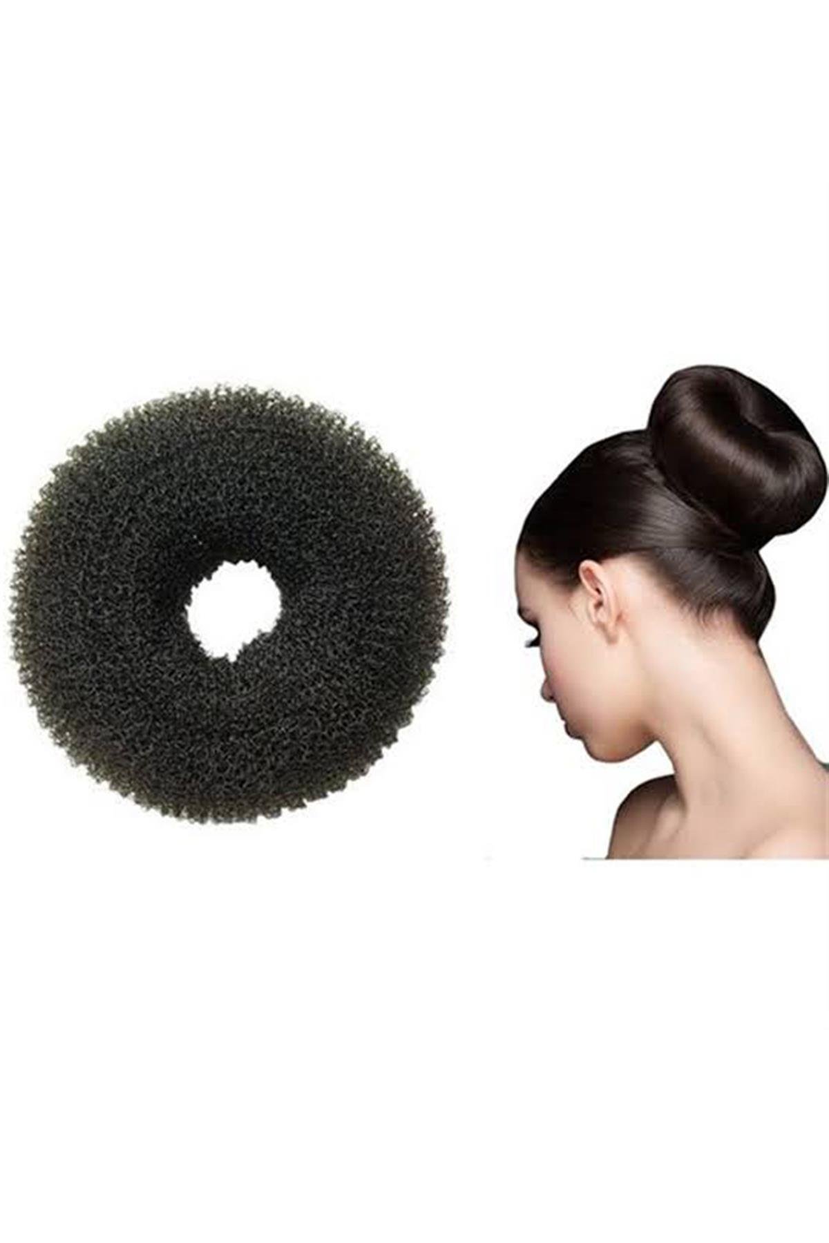 Siyah Renk Sünger Topuz Tokası