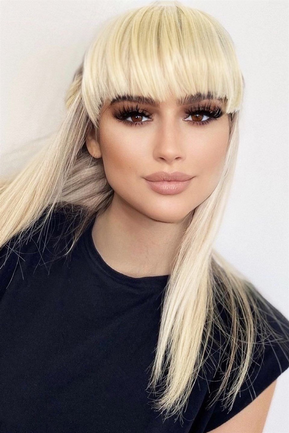 Takma Kahkül - Mat Sarı - 613# - Uzun Kenarlı