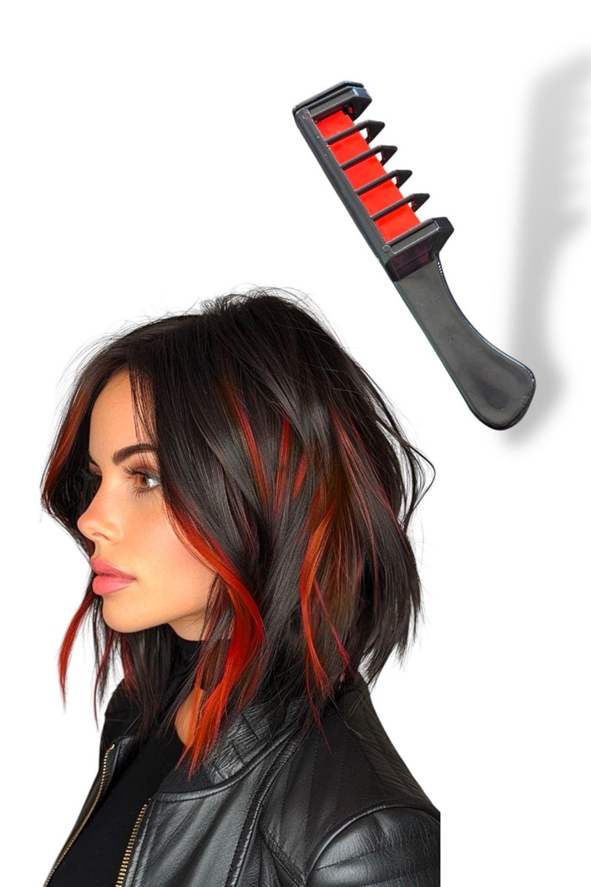 Turuncu Renk Saç Tebeşiri