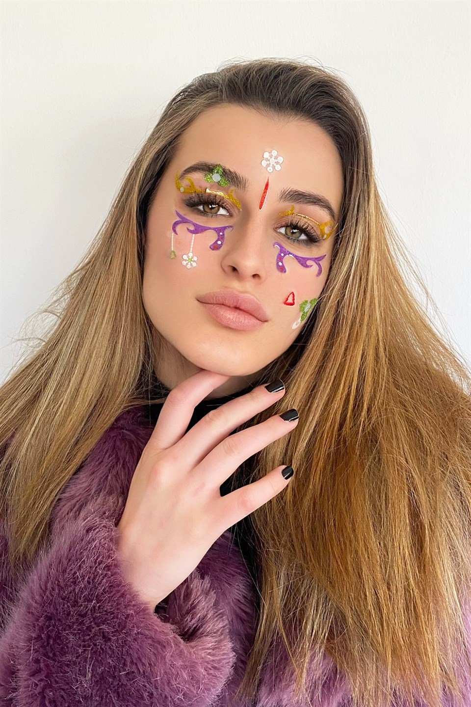 Adhesive Face Sticker Tattoo Tattoo