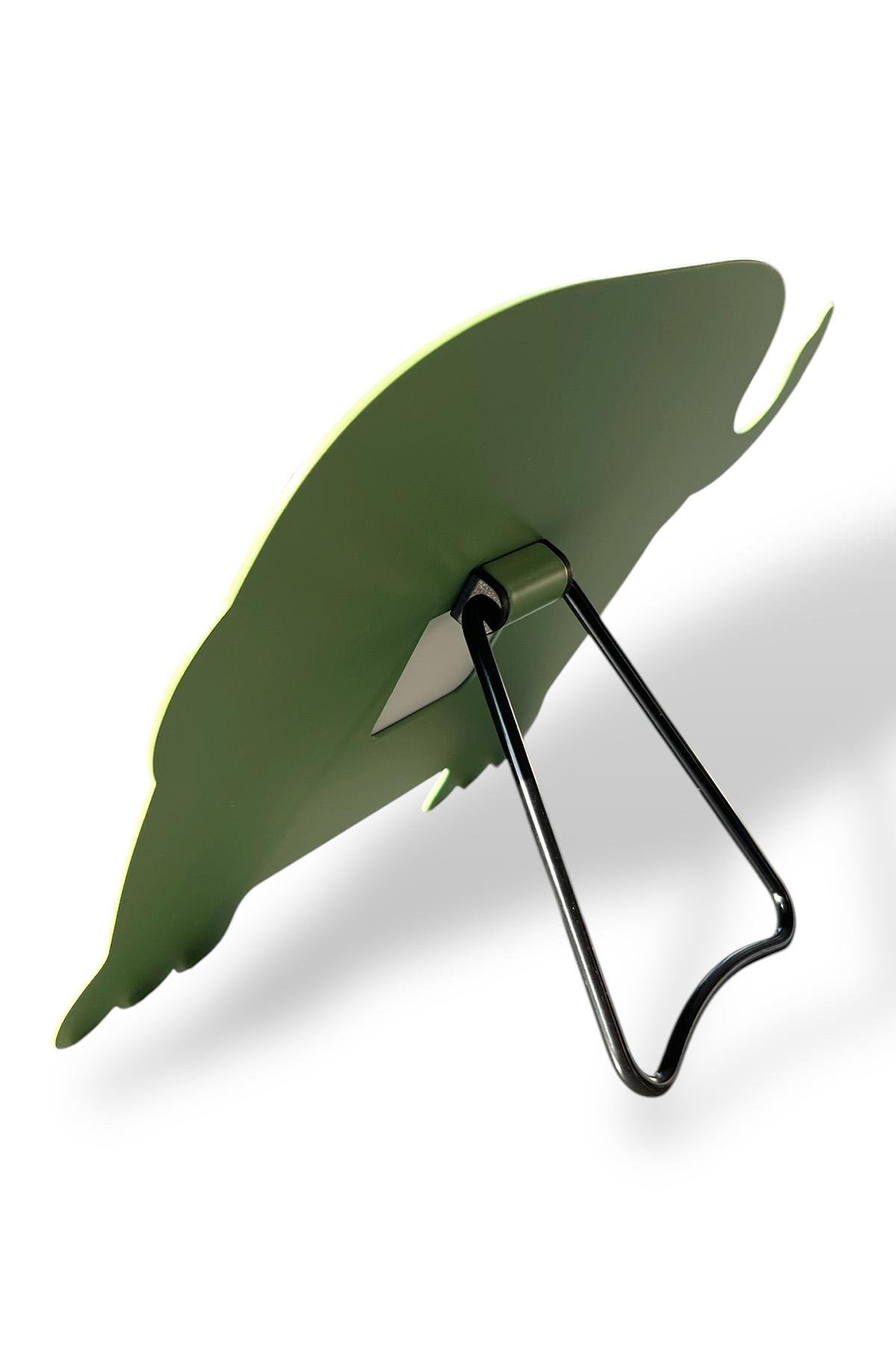 Yeşil Renk Fil Figürlü Masa Aynası