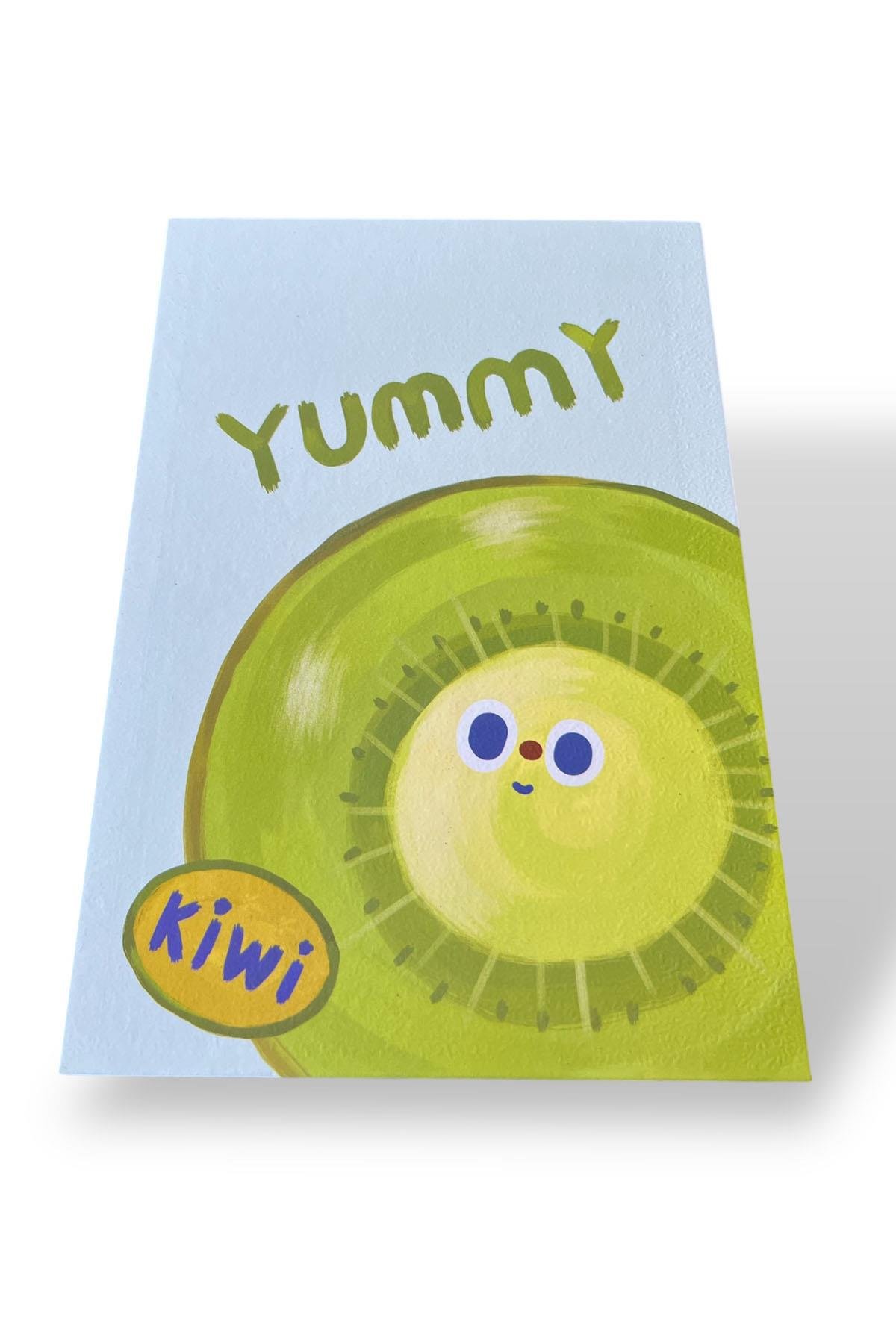 Yeşil Renk Kivi Figürlü Masa Aynası