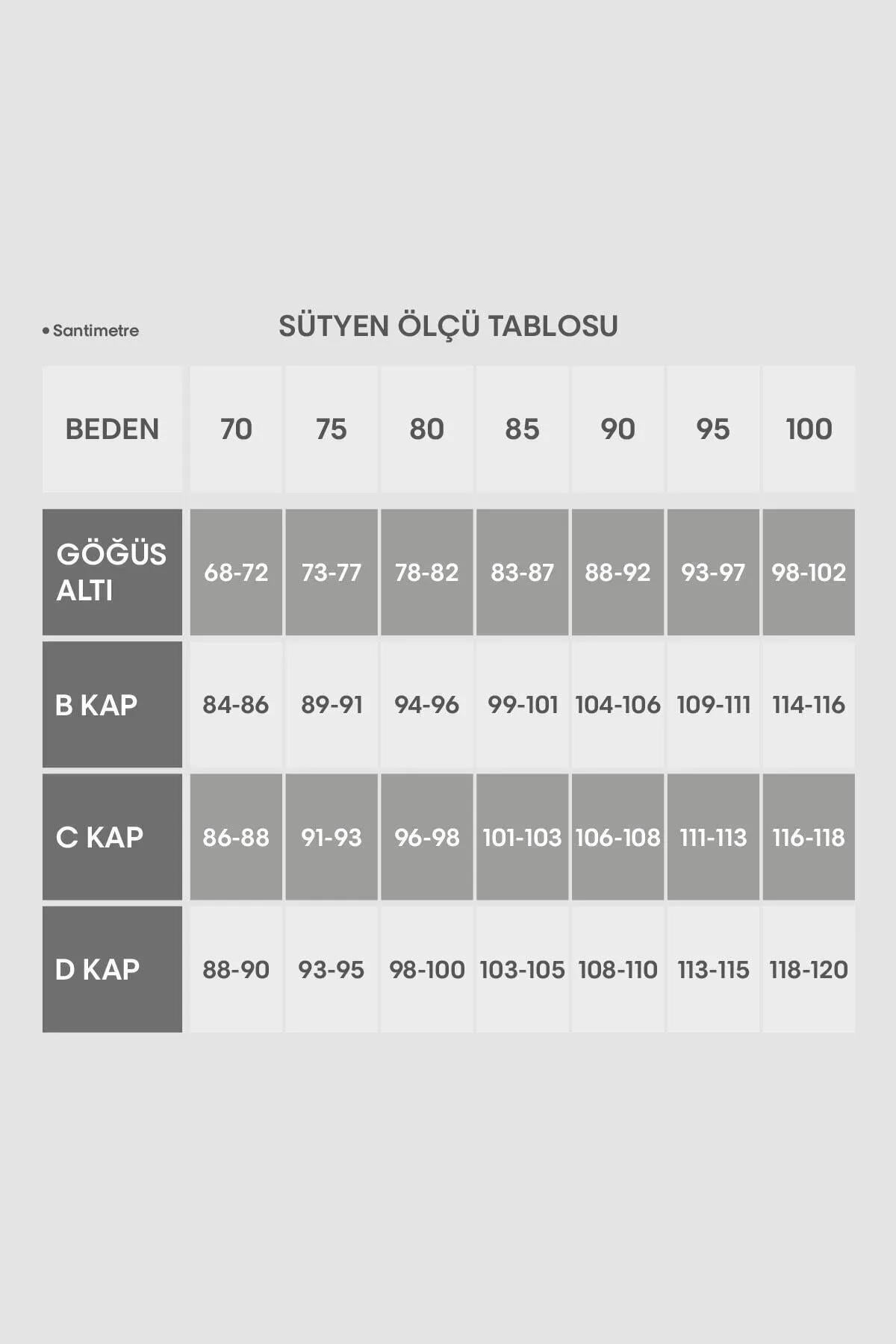 7001 Balenli Toparlayıcı Sütyen - TEN