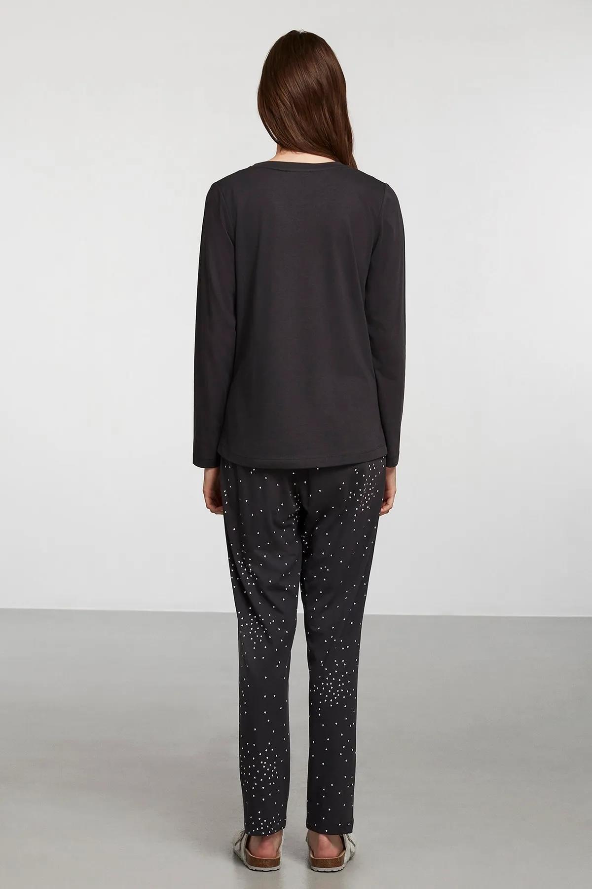Catherines Pijama Takım Antrasit 1934PJTK