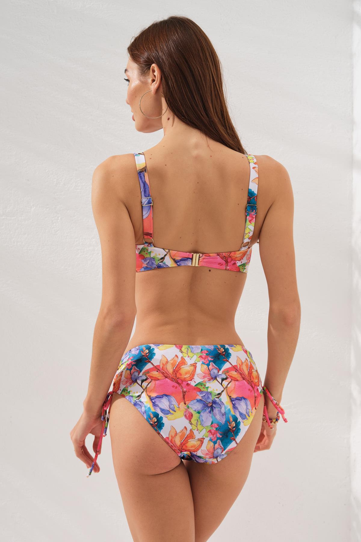 Rhode Bantlı Toparlayıcı Bikini Garden 231237-D