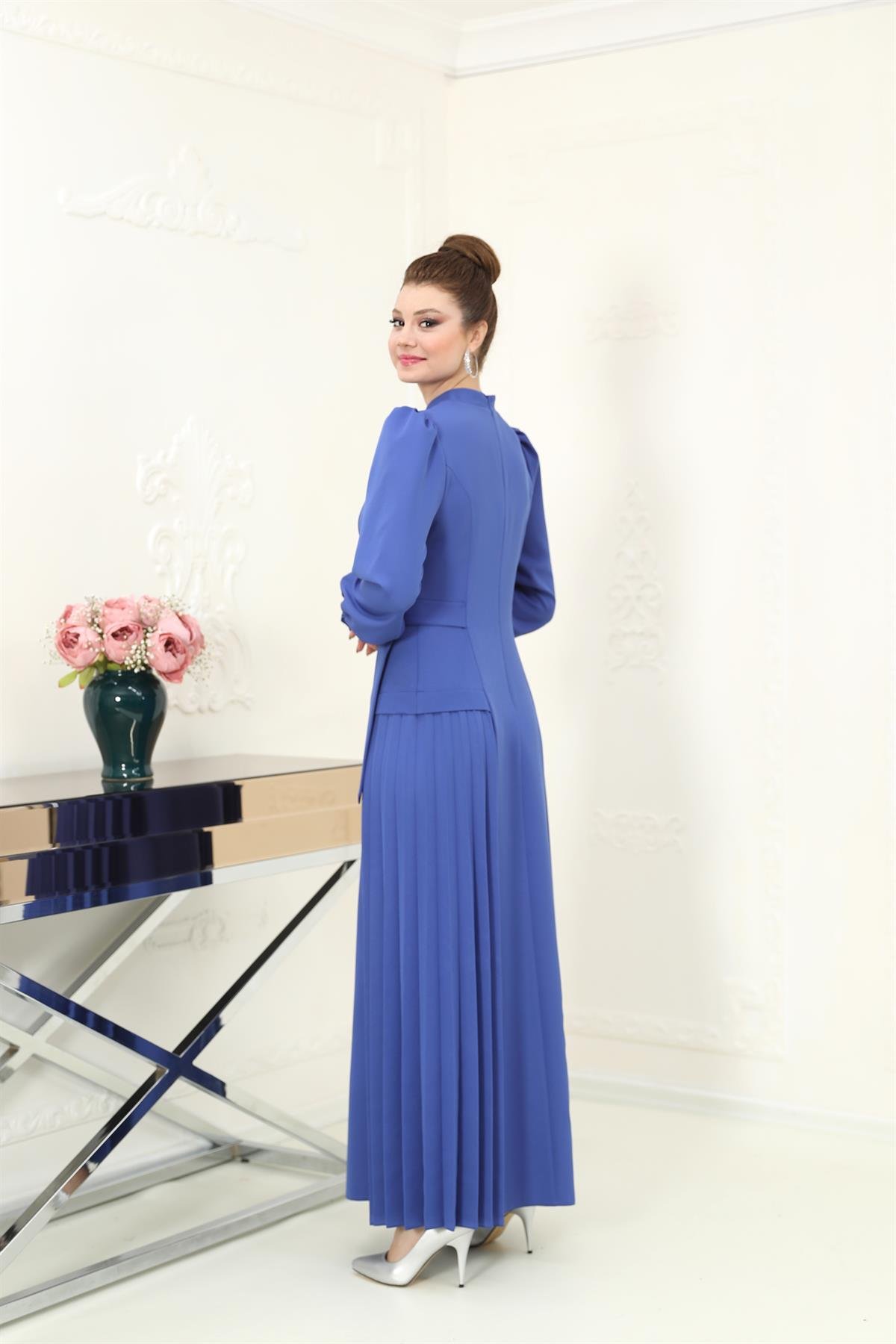 Arya Elbise İndigo