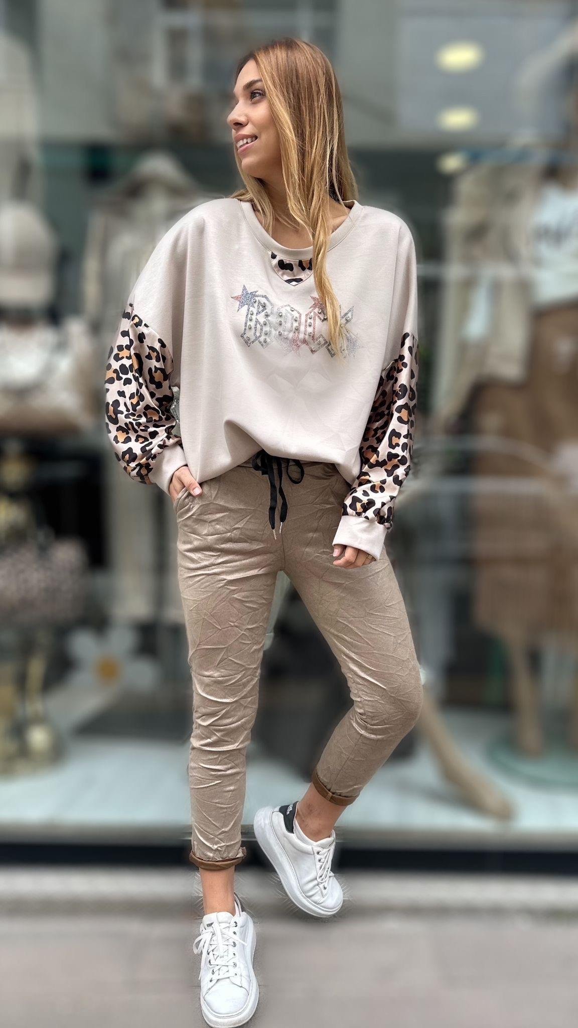  Sweat Kollari Leopar