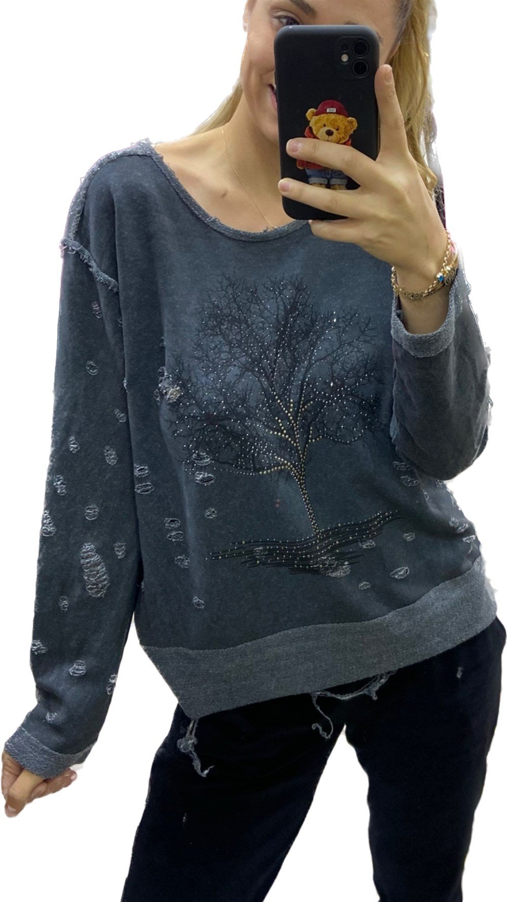 Ağaçlı Sweat