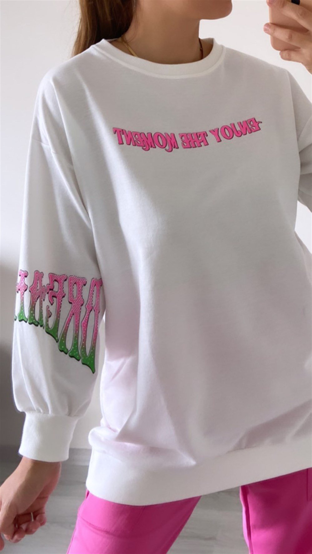 Arka Detay Sweat