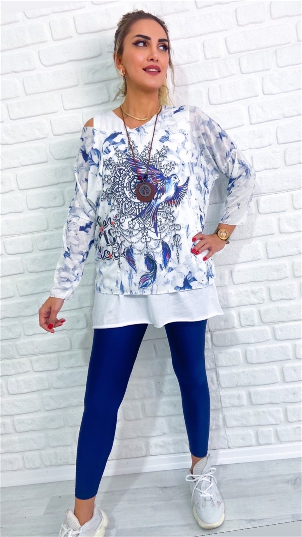 Atletli İthal Triko Bluz