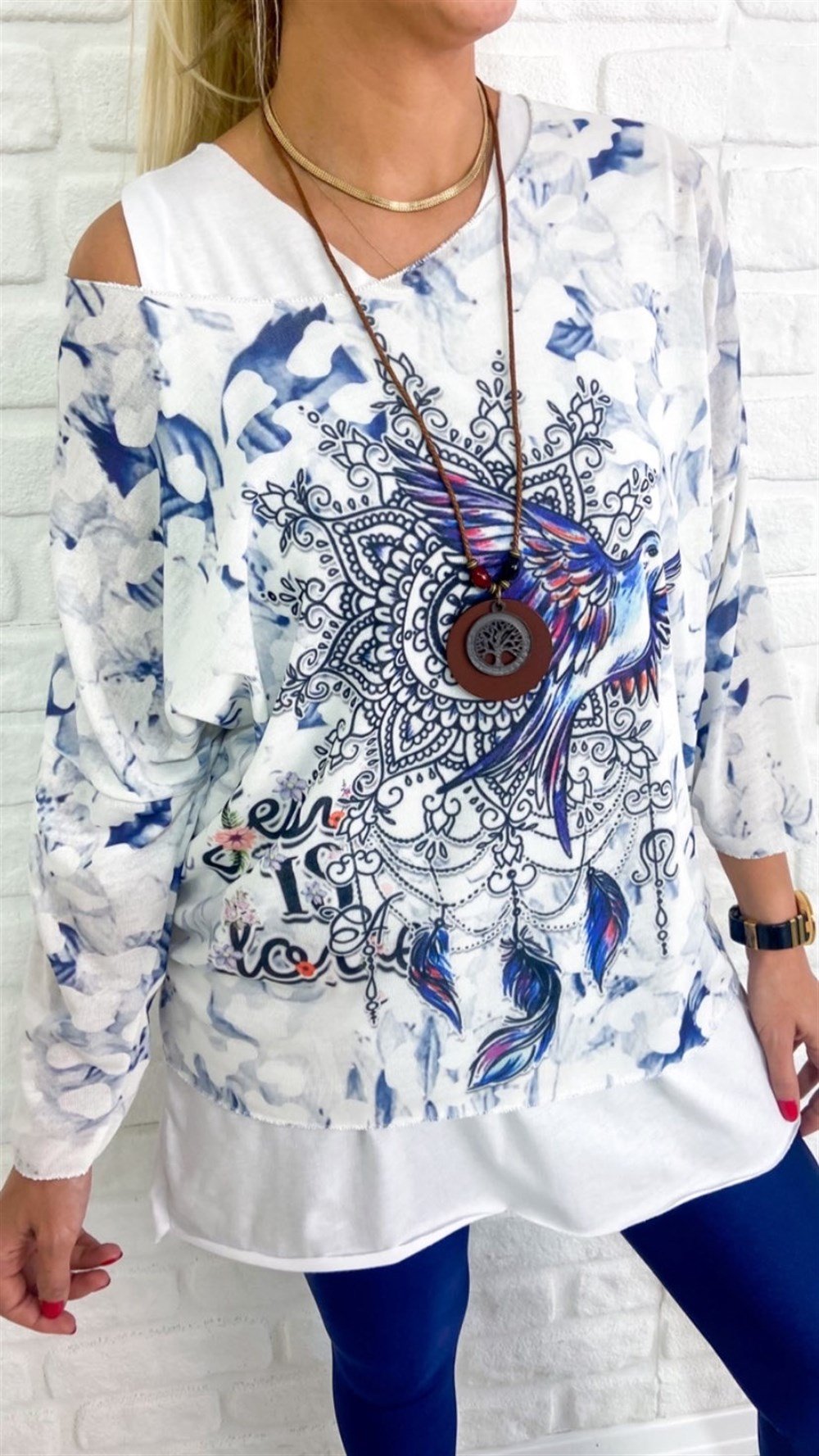 Atletli İthal Triko Bluz