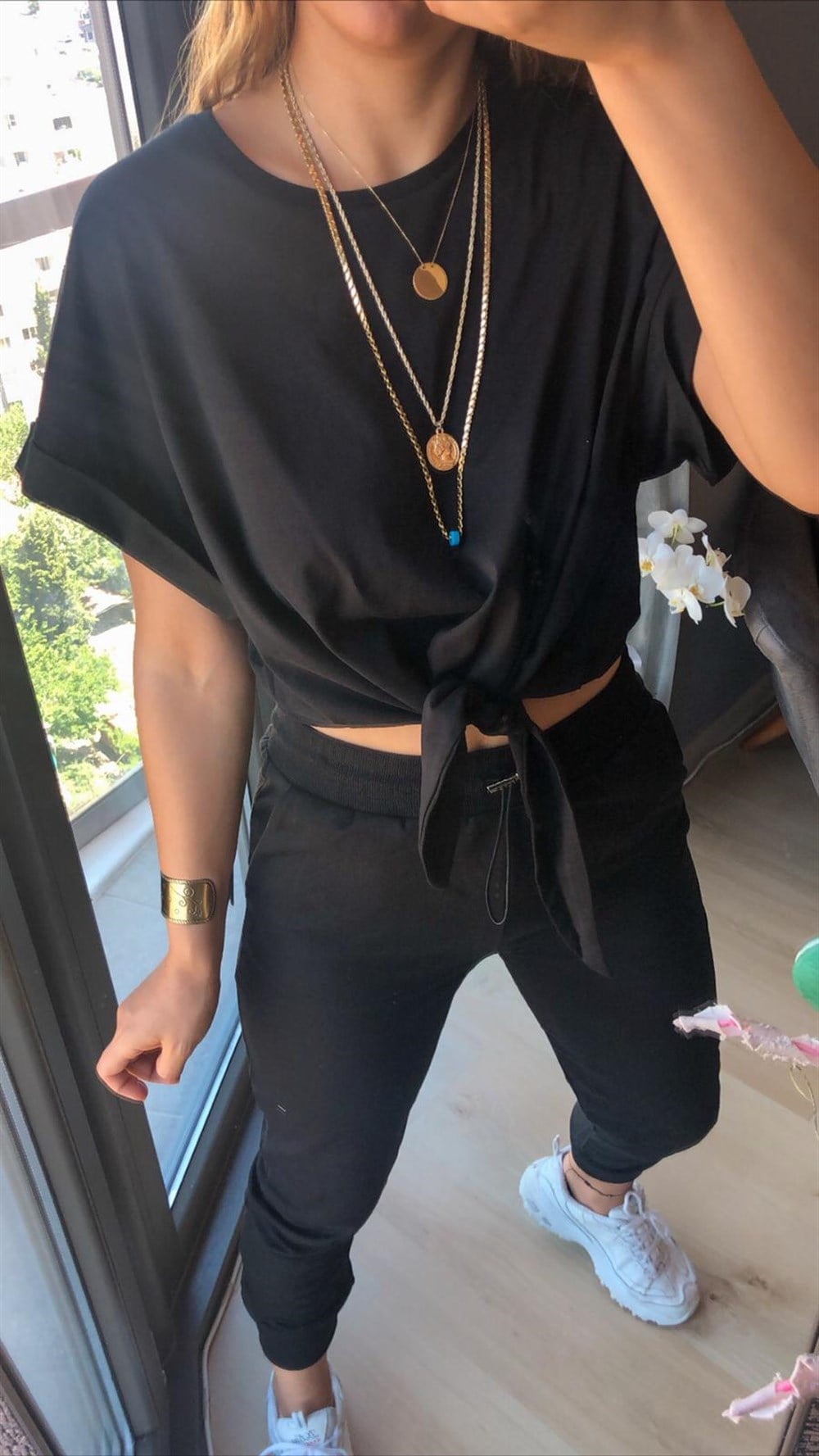 Bağlamalı Tshirt