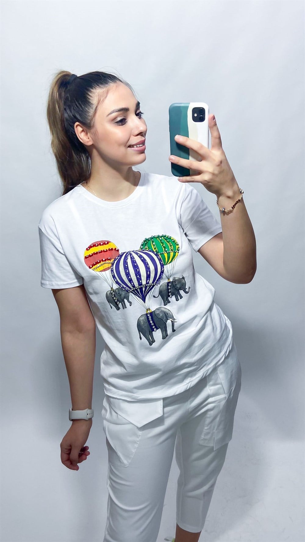 Balonlu T shirt