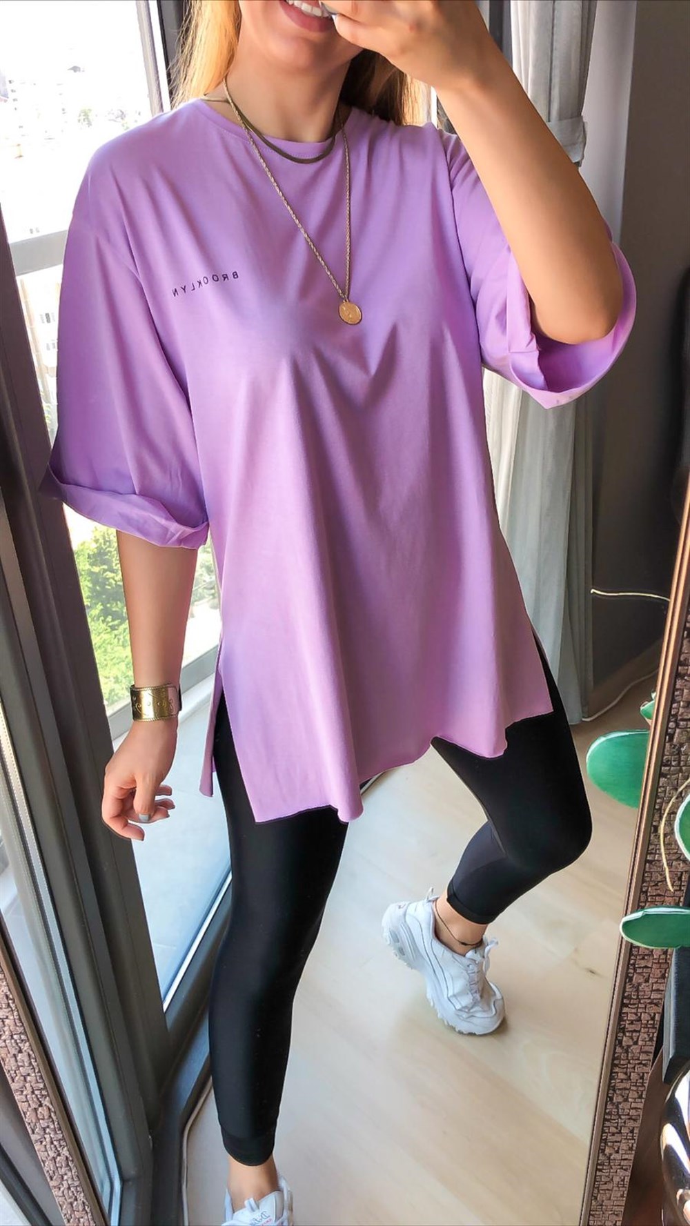 Brooklyn Basic Salaş Tshirt
