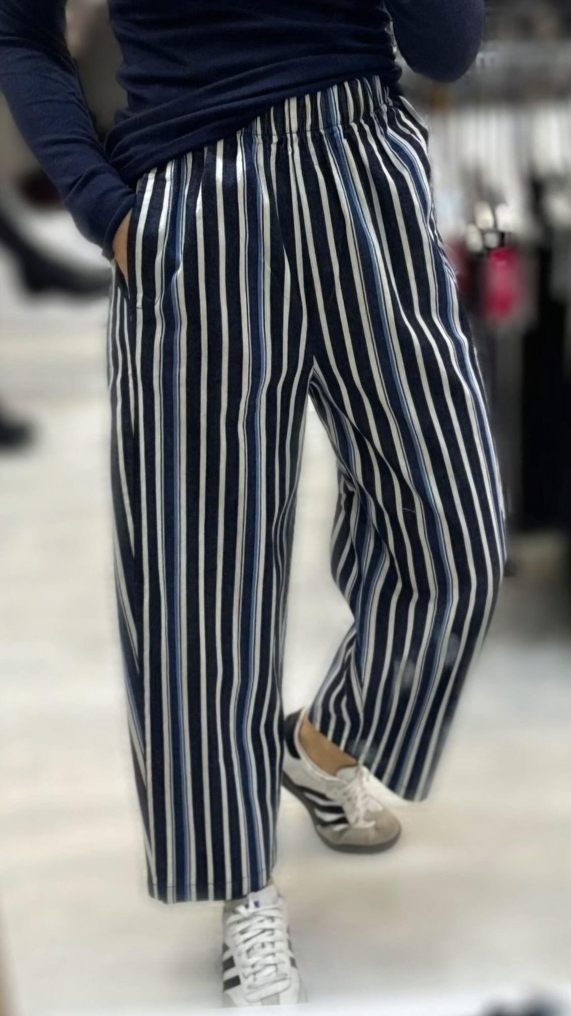 Çizgili Pantolon  