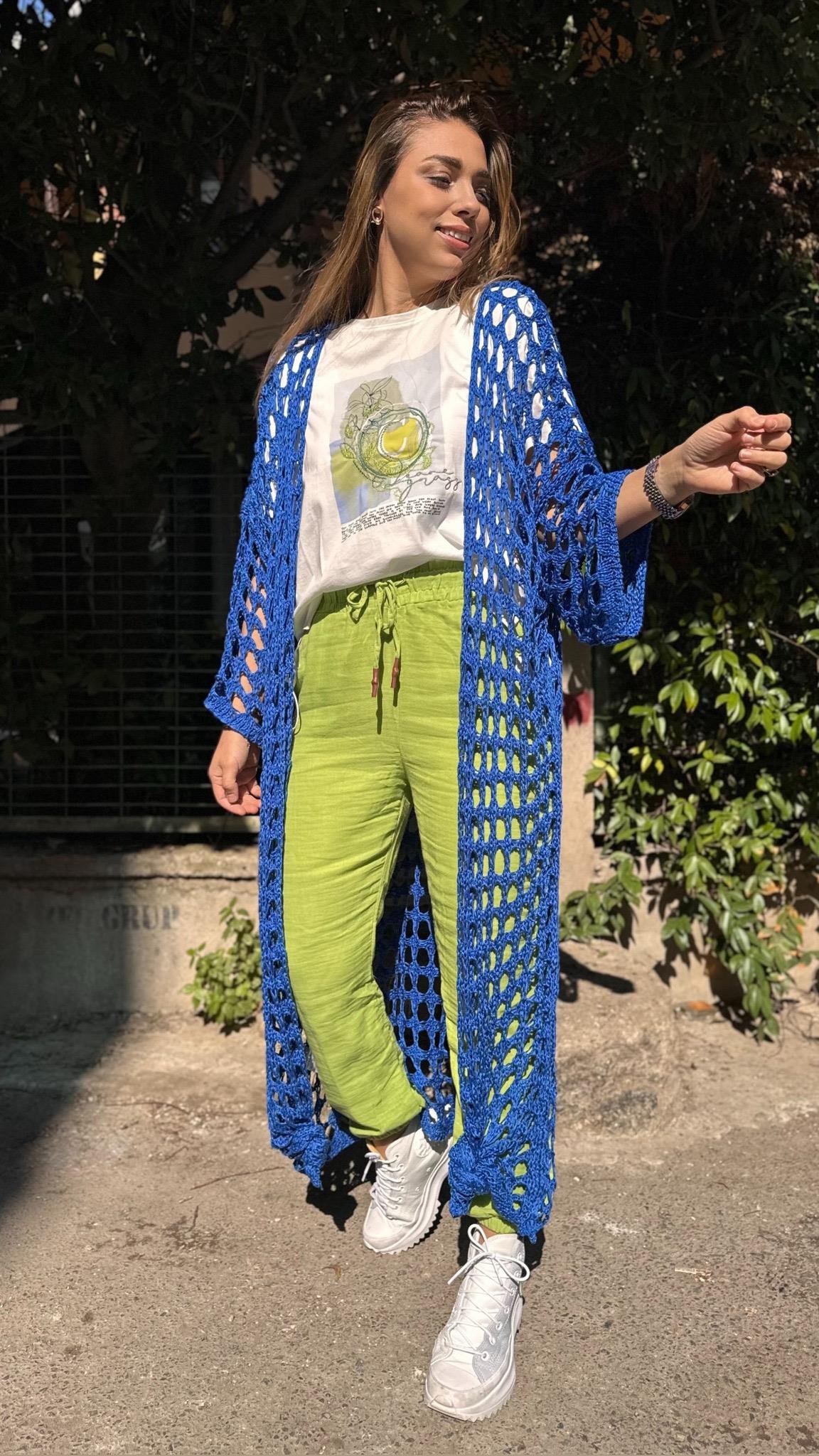 Delikli Uzun Hırka