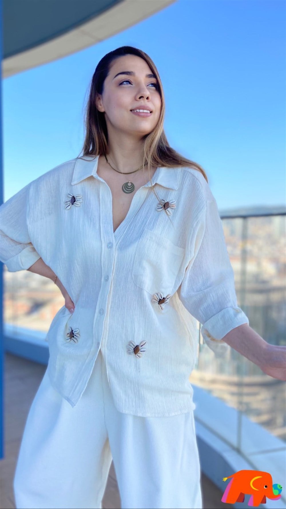 Deniz Kabuklu Gömlek