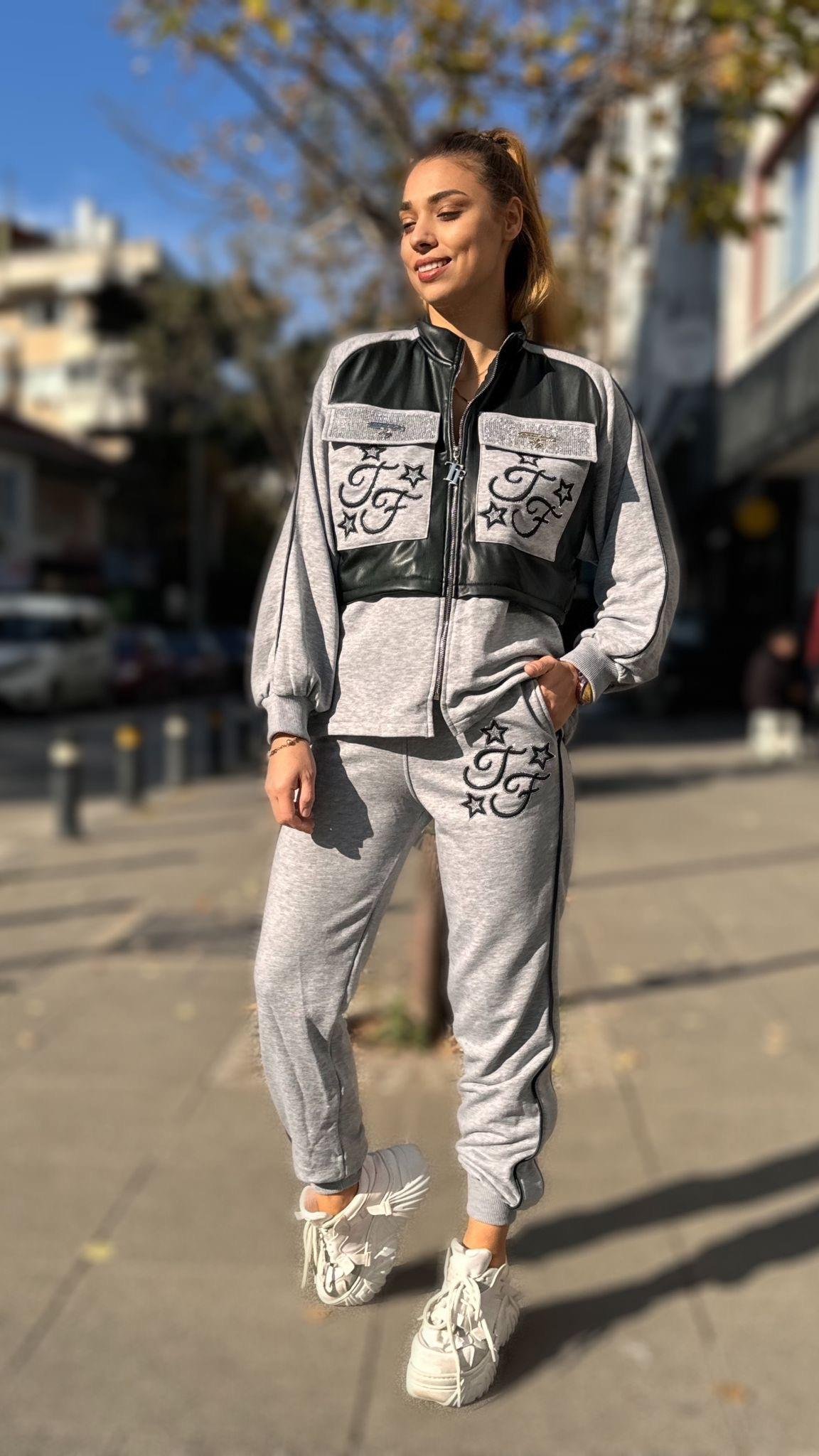 Deri Detay Esofman Takımı  