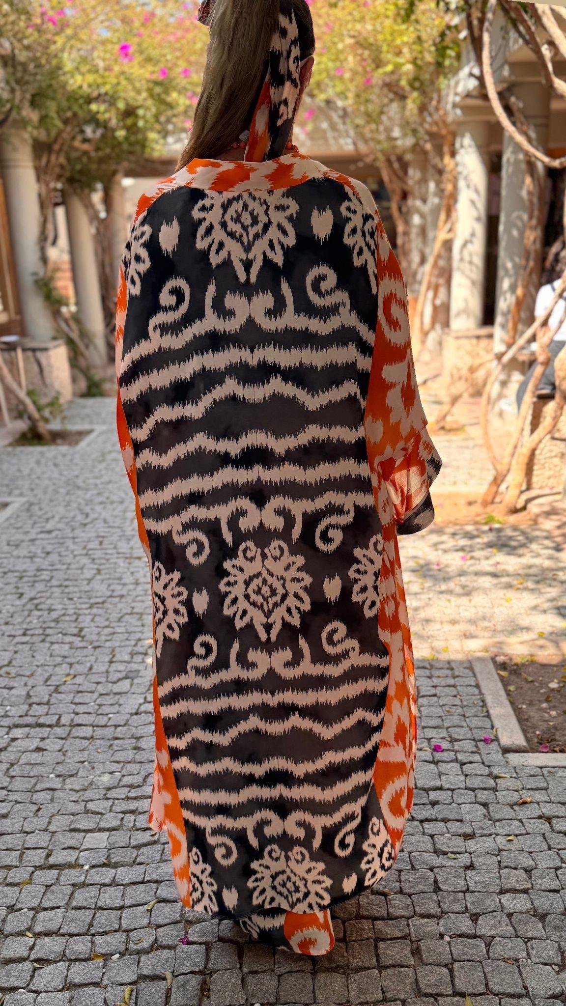Desenli Kimono
