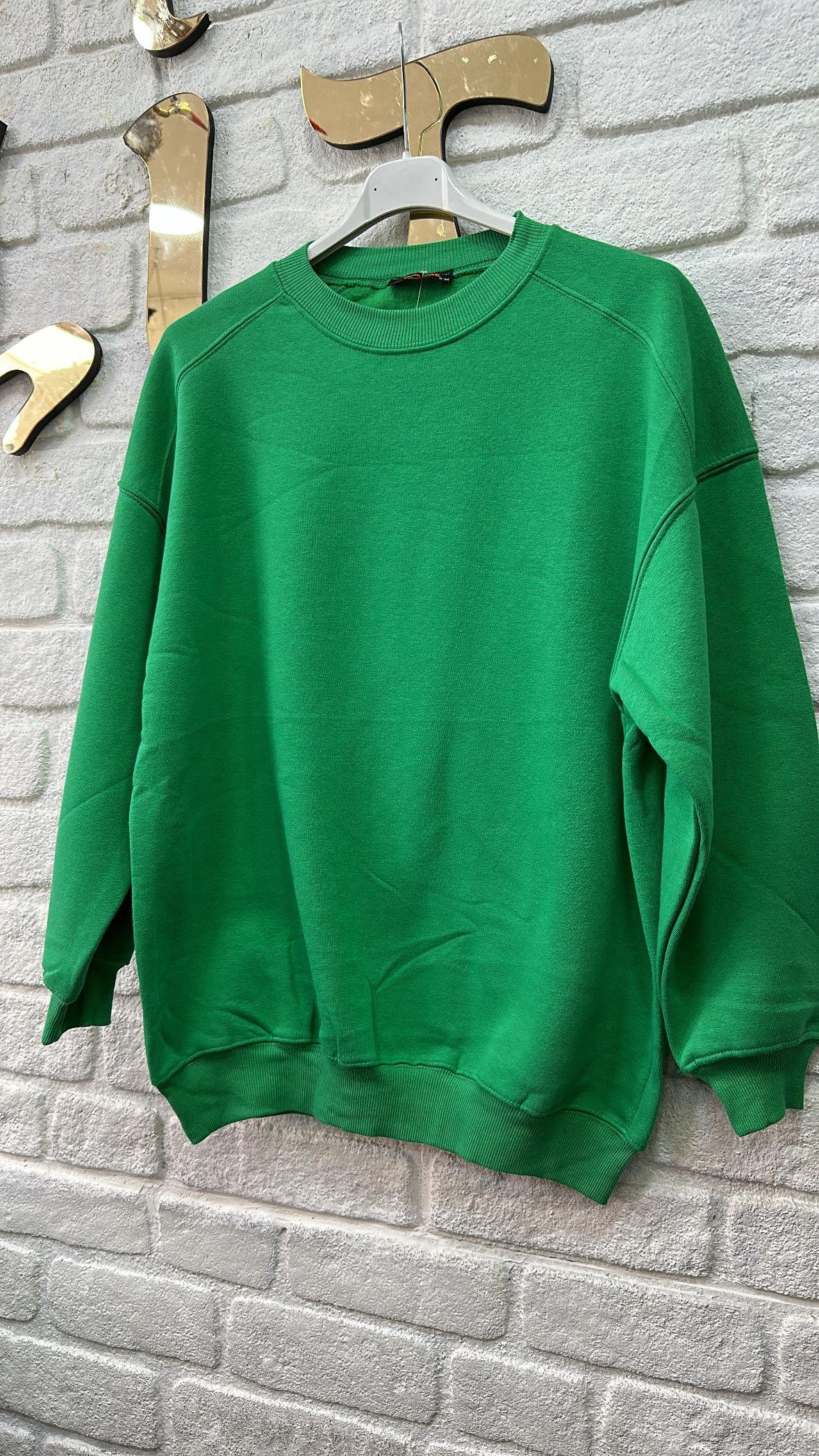 Düz Renk Sweatshirt