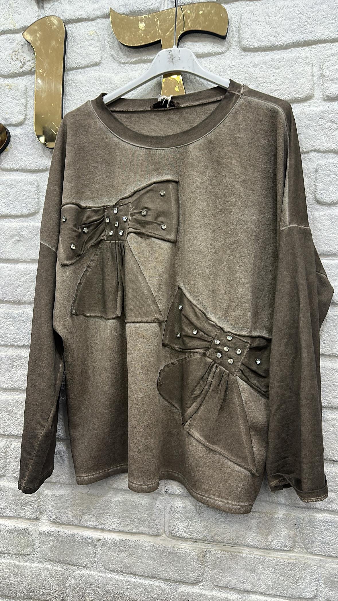 Fiyonklu Sweatshirt 