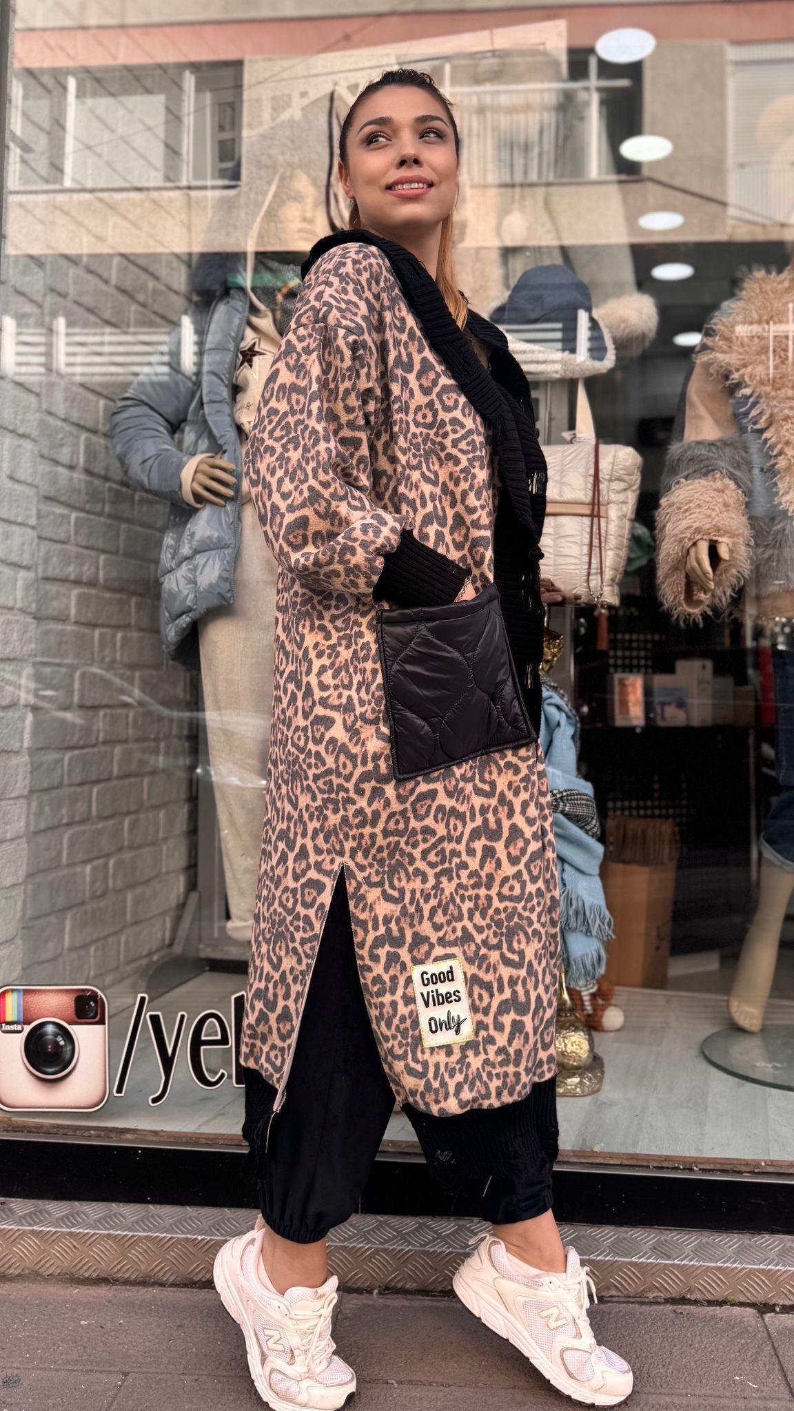 Hırka Leoparli 