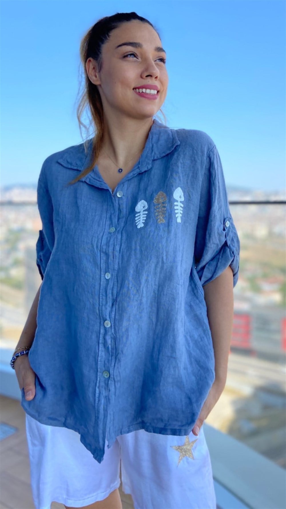 İthal Balıklı Keten