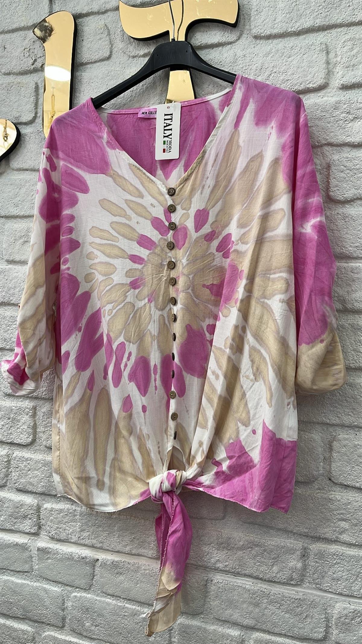 İthal Batik Desen Bluz