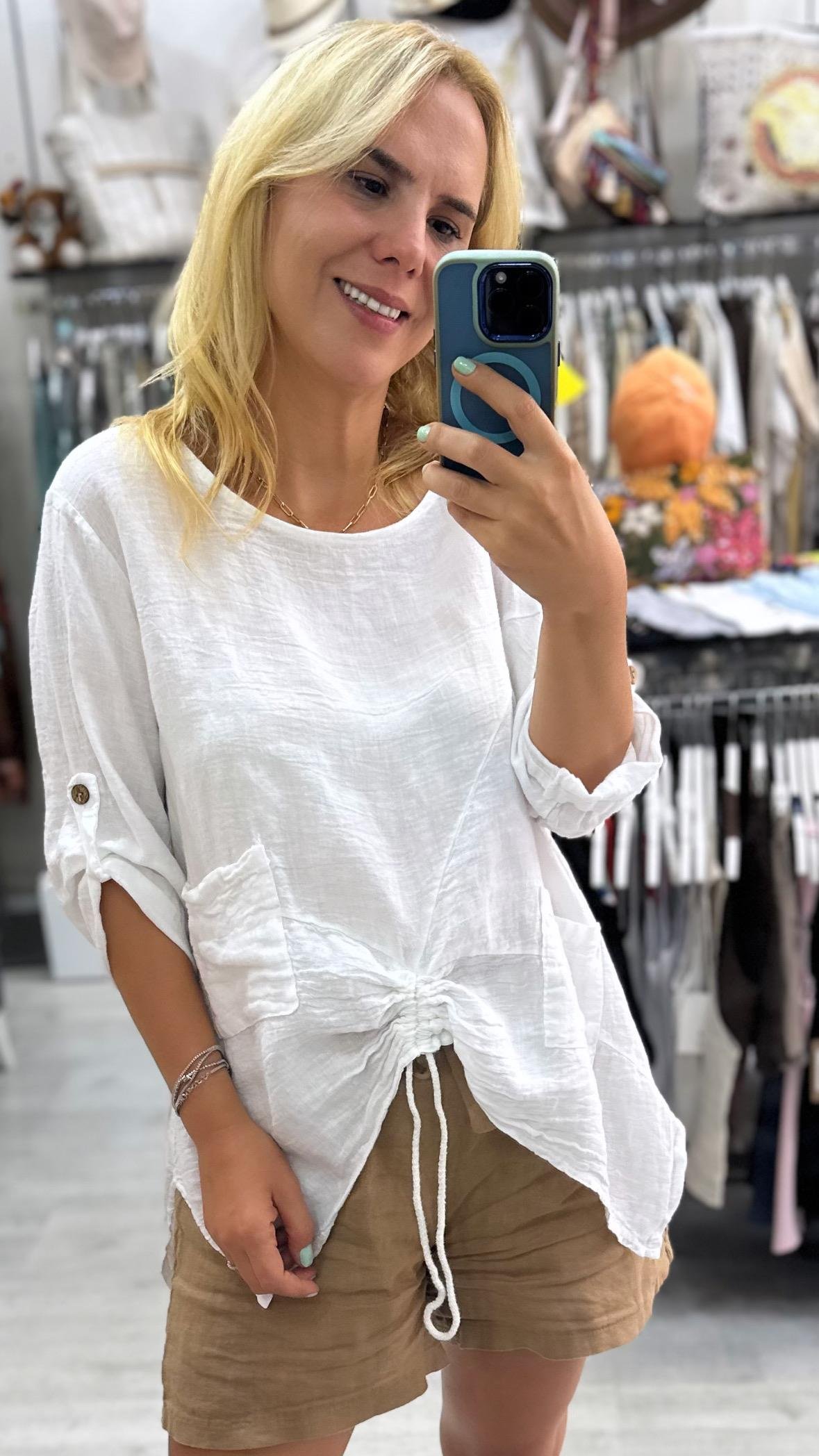 İthal Bluz Büzgülü