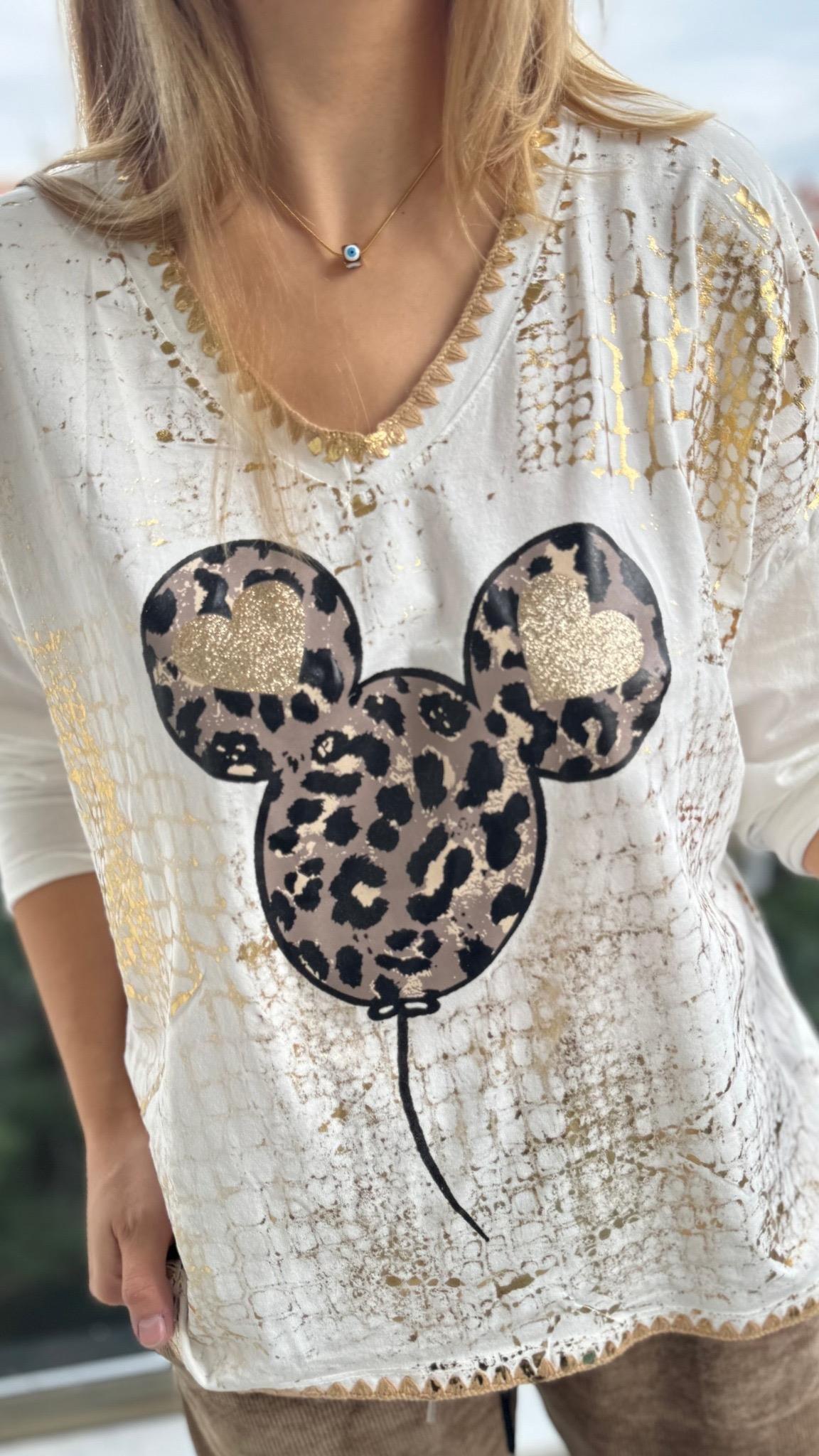 İthal Bluz Mickey Desen 