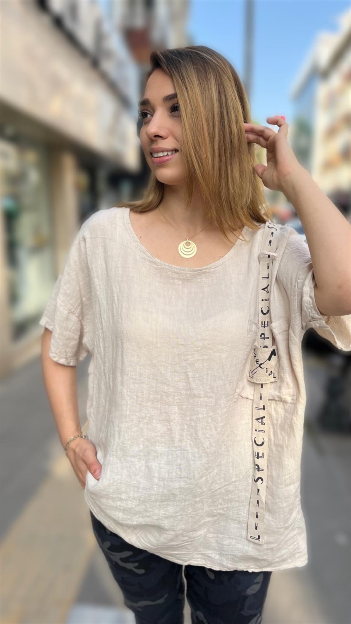 İthal Bluz Yazılı