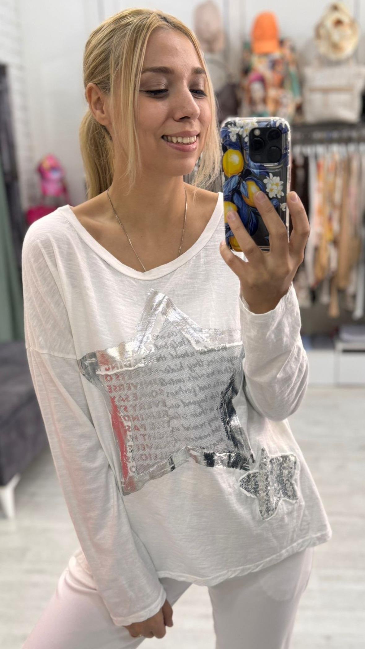 İthal Bluz Yıldızlı