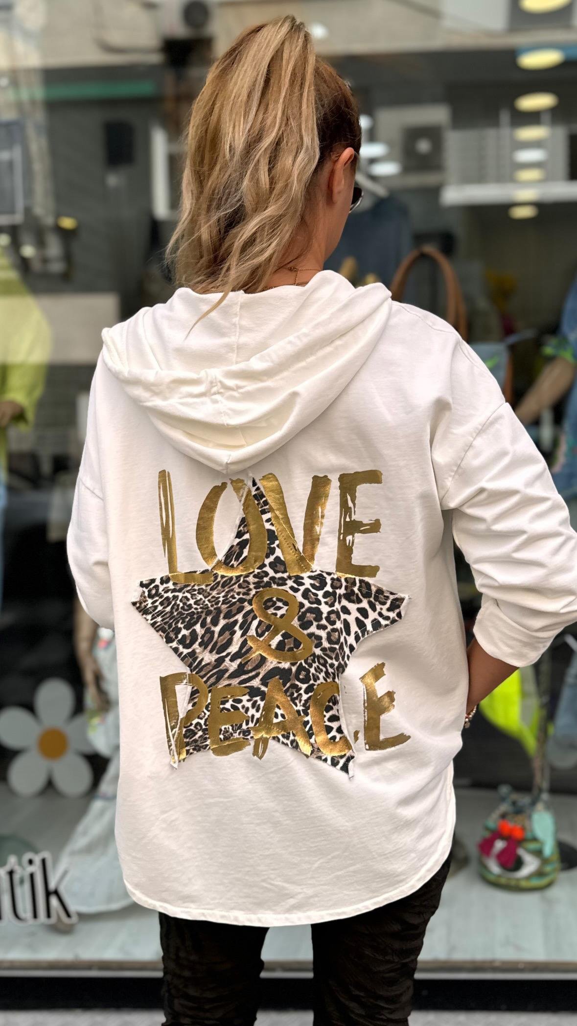 İthal Ceket Leopar Love