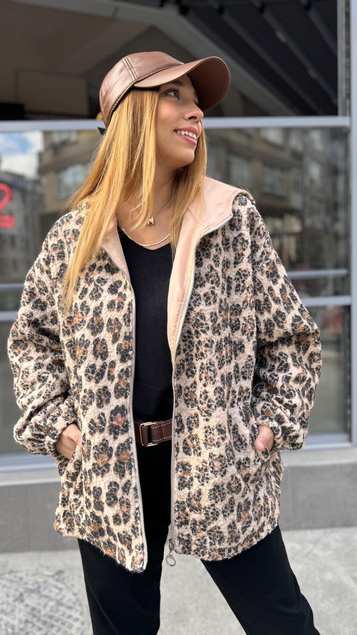 İthal Ceket Leoparlii