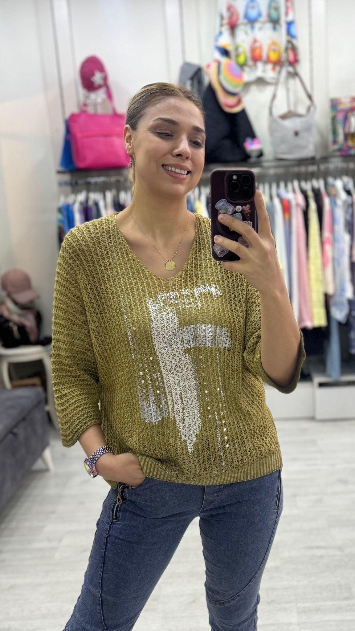 İthal F Taşli Bluz