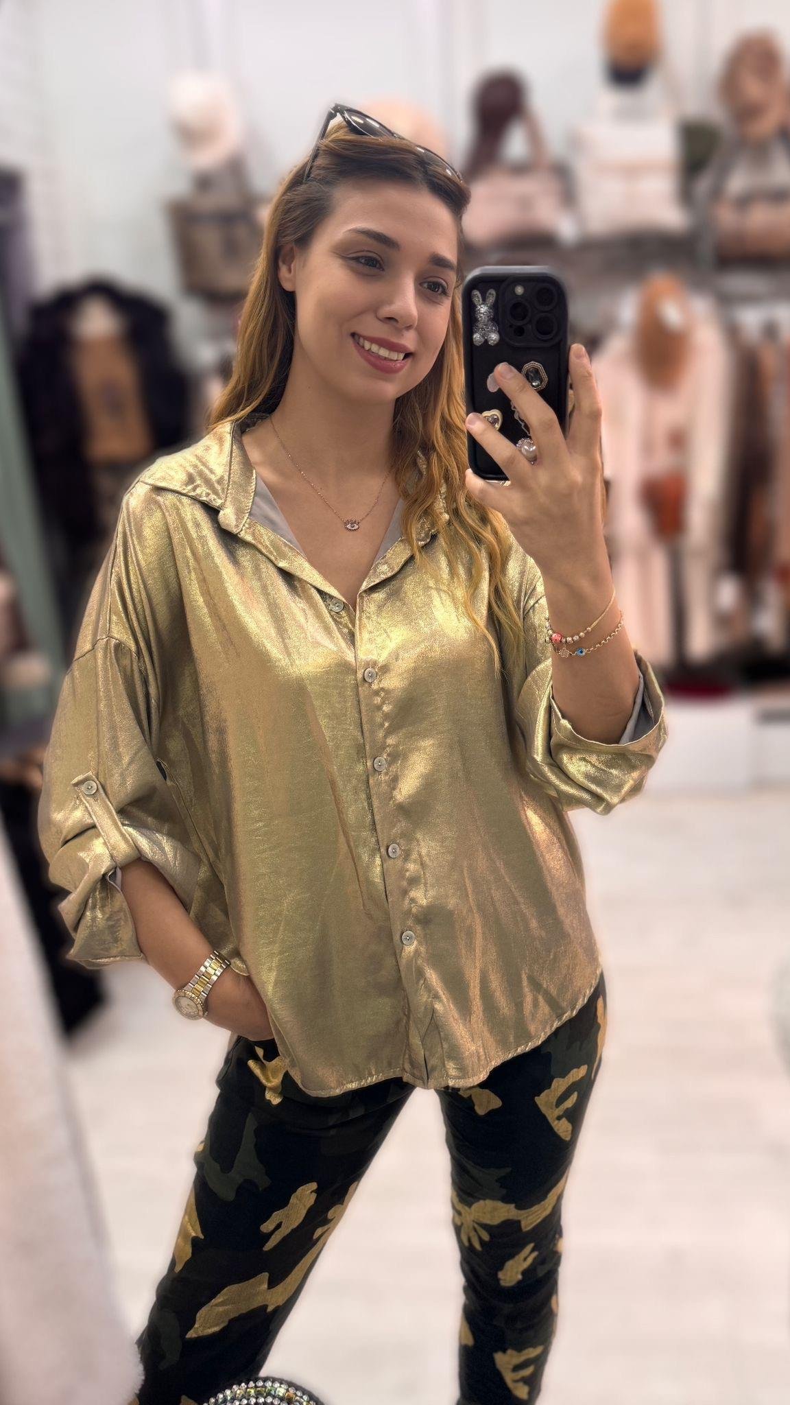 İthal Gömlek Parlak  
