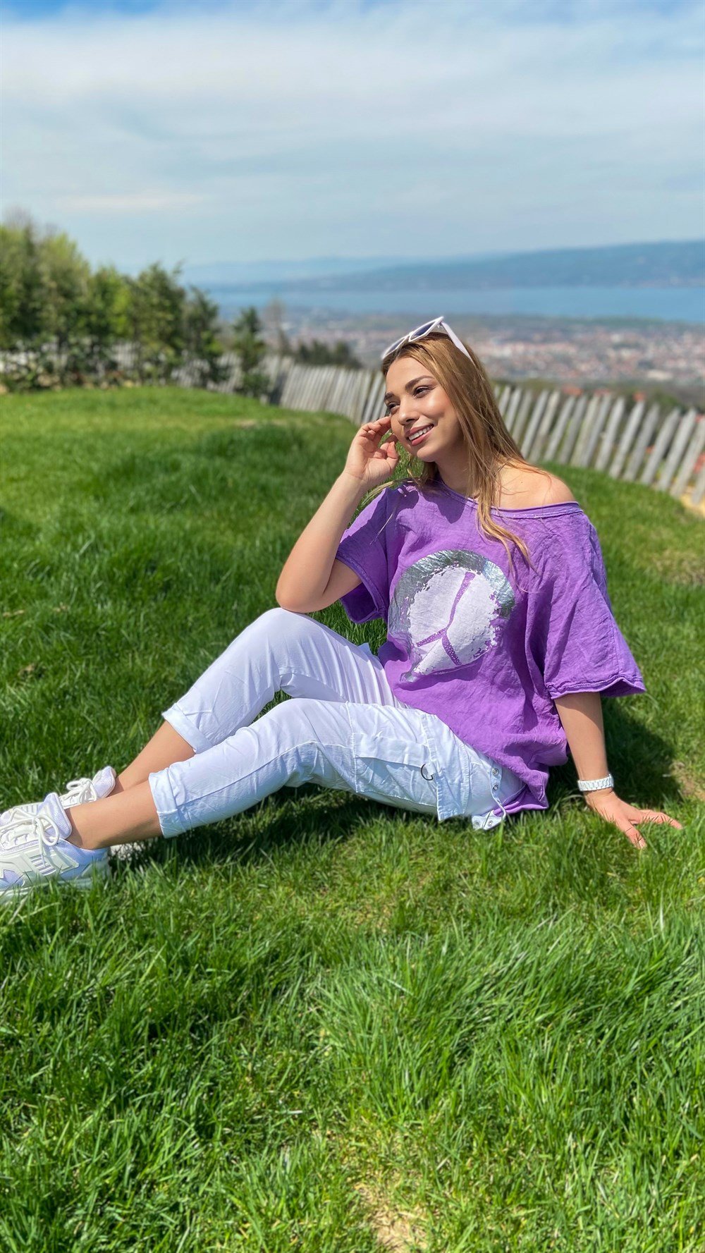 İthal Keten Salaş Bluz